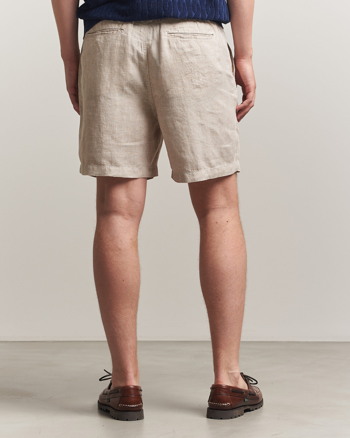 Herren | Shorts | Polo Ralph Lauren | Woven Linen Shorts Coastal Beige White