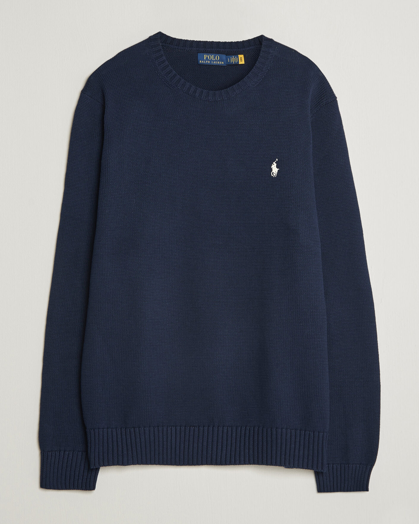 Herren | Pullover | Polo Ralph Lauren | Cotton Crew Neck Sweater Hunter Navy