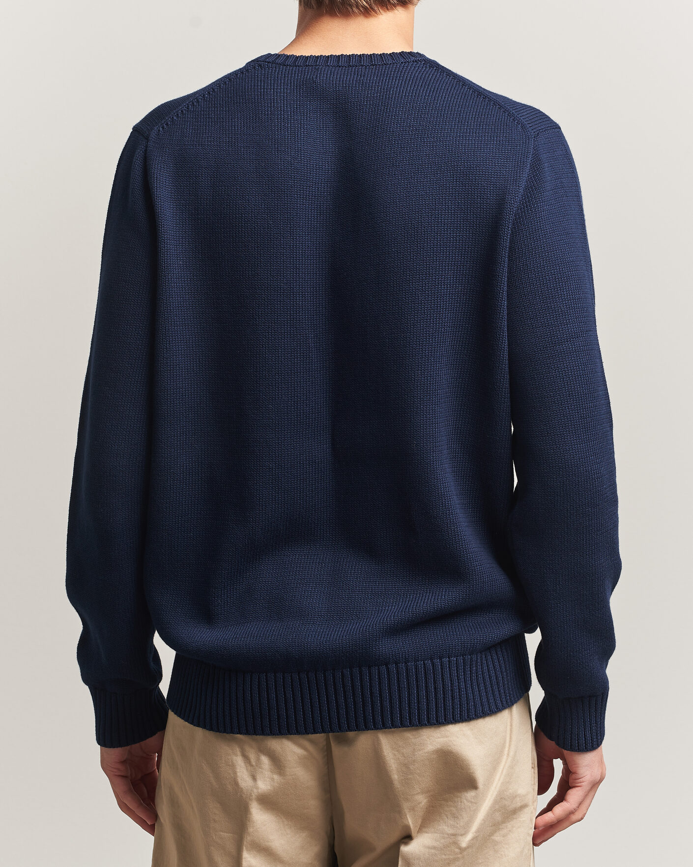 Herren | Pullover | Polo Ralph Lauren | Cotton Crew Neck Sweater Hunter Navy