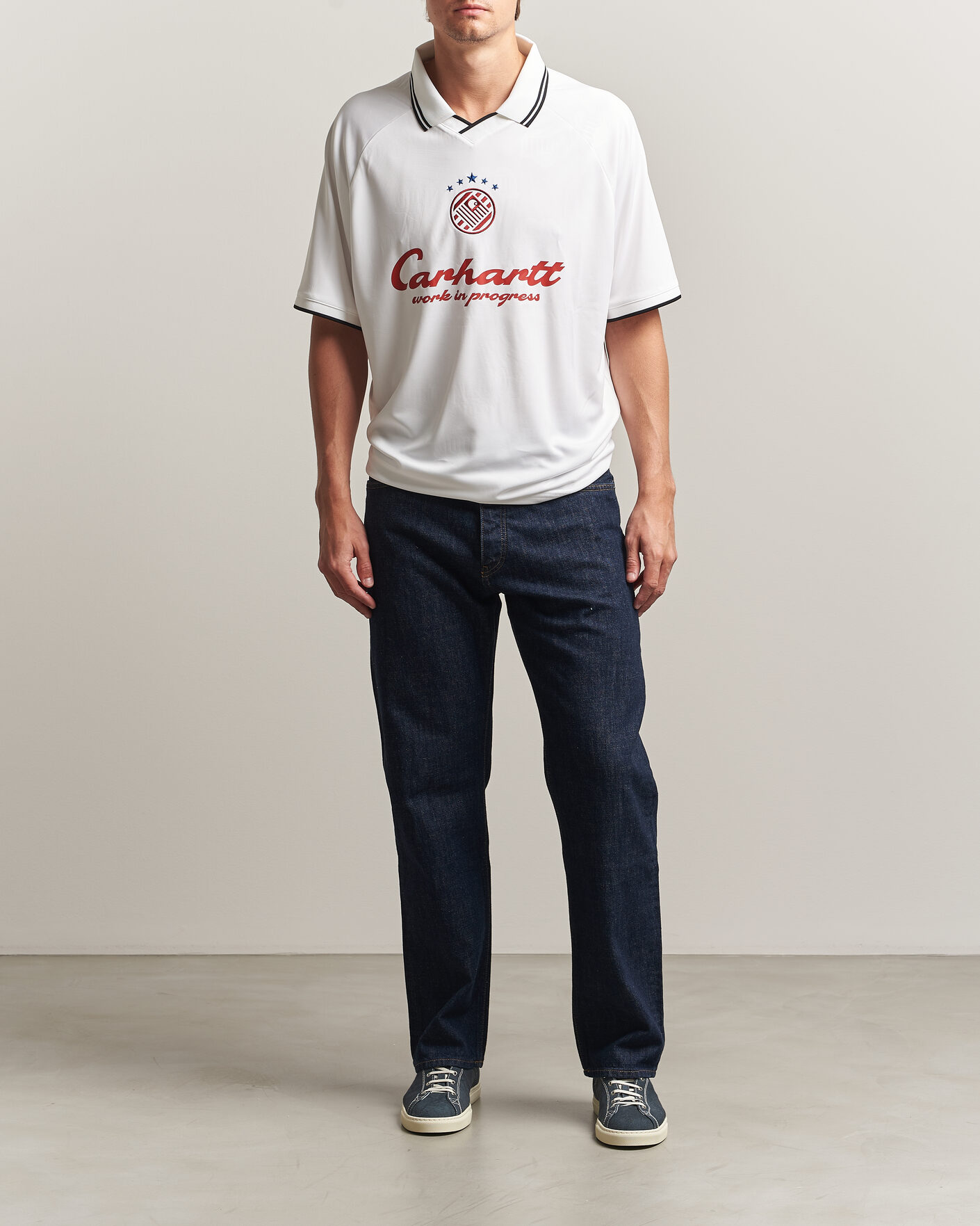 Herren | T-Shirts | Carhartt WIP | Terrace Football T-Shirt White