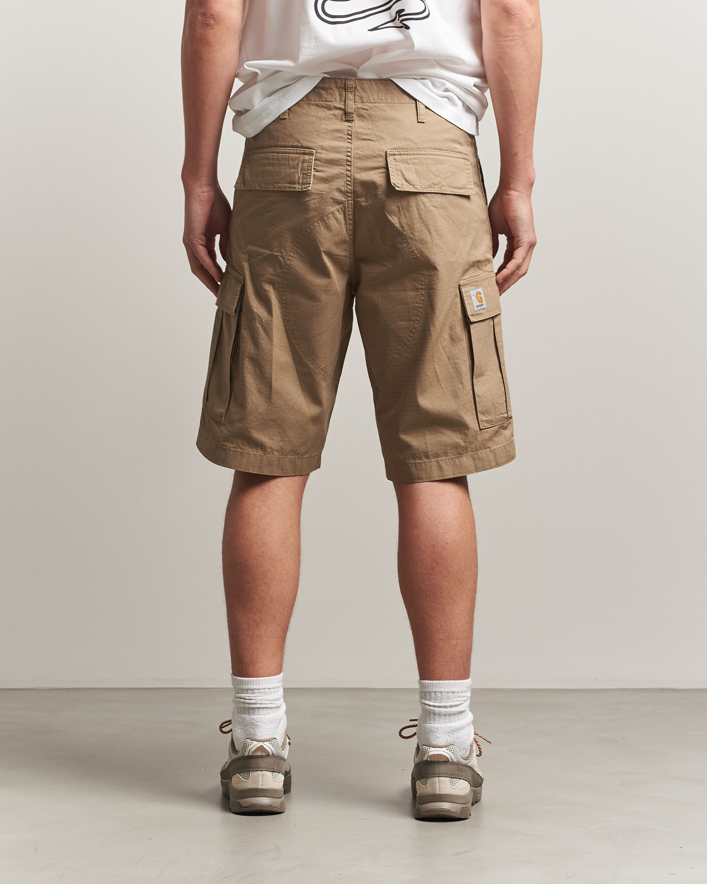 Herren | Shorts | Carhartt WIP | Regular Cargo Ripstop Shorts Leather