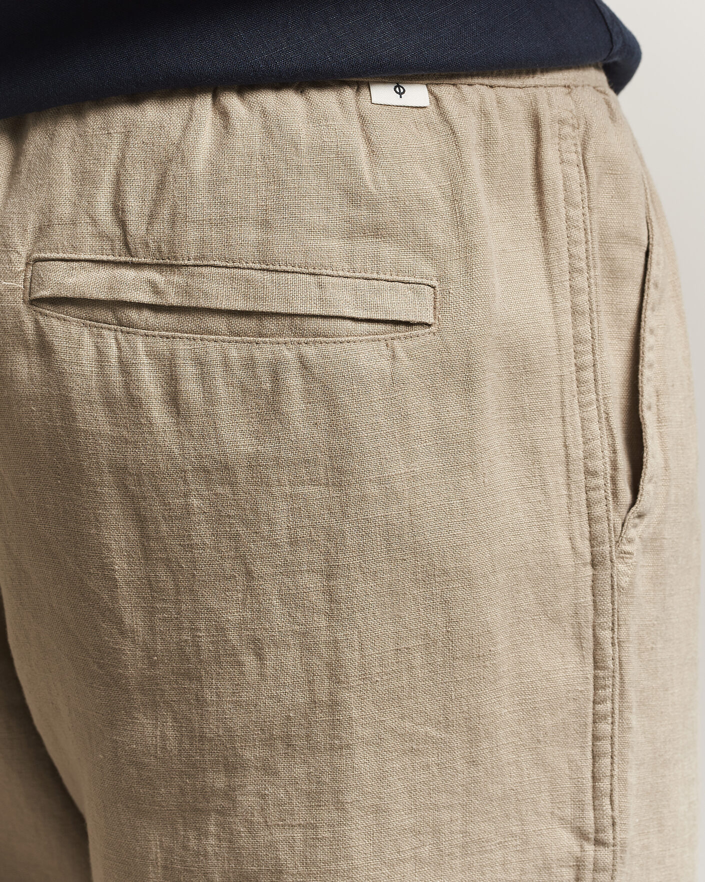 Herren | Hosen | Samsøe Samsøe | Jabari Linen Drawstring Trousers Aluminum