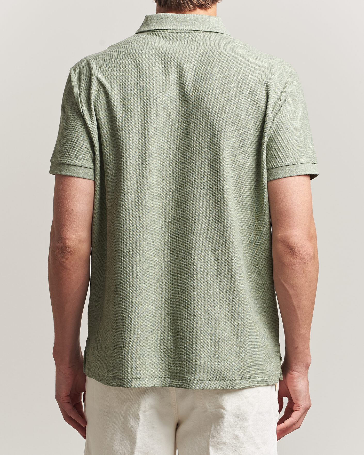 Herren | Poloshirts | Polo Ralph Lauren | Honeycomb Texture Polo Greenery Heather