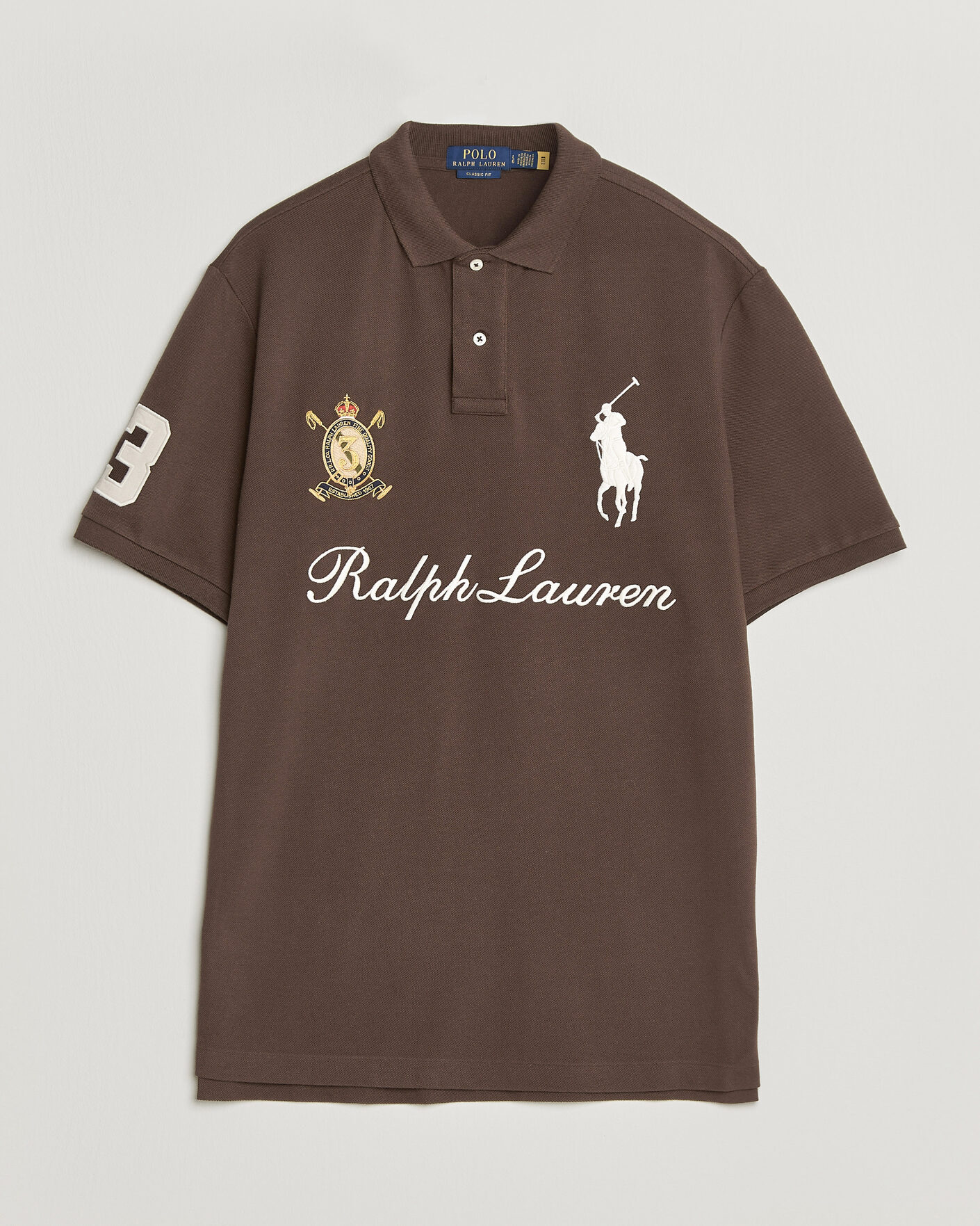 Herren | Poloshirts | Polo Ralph Lauren | Classic Fit Team Polo Nutmeg Brown