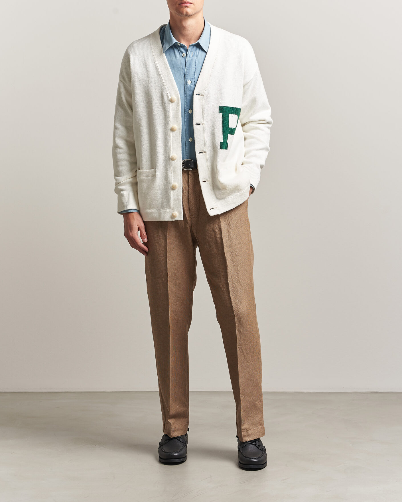 Herren | Pullover | Polo Ralph Lauren | P Cardigan Cream Combo