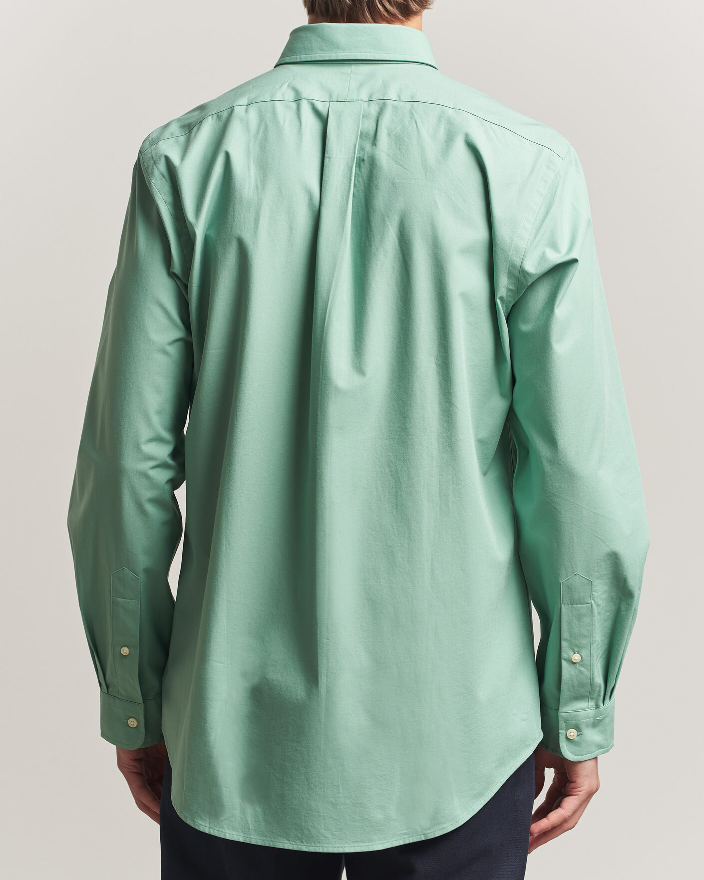 Herren | Hemden | Polo Ralph Lauren | Custom Fit Poplin Shirt Faded Mint