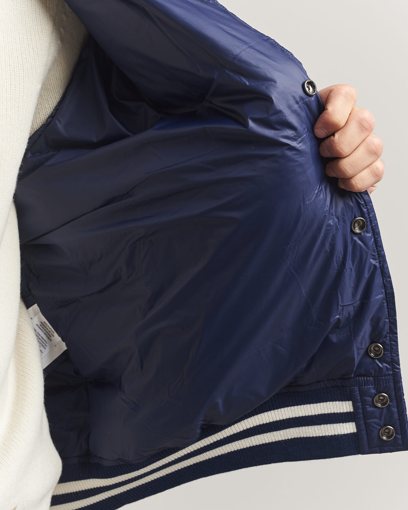 Herren | Jacken | Polo Ralph Lauren | Quilted Letterman Jacket Newport Navy