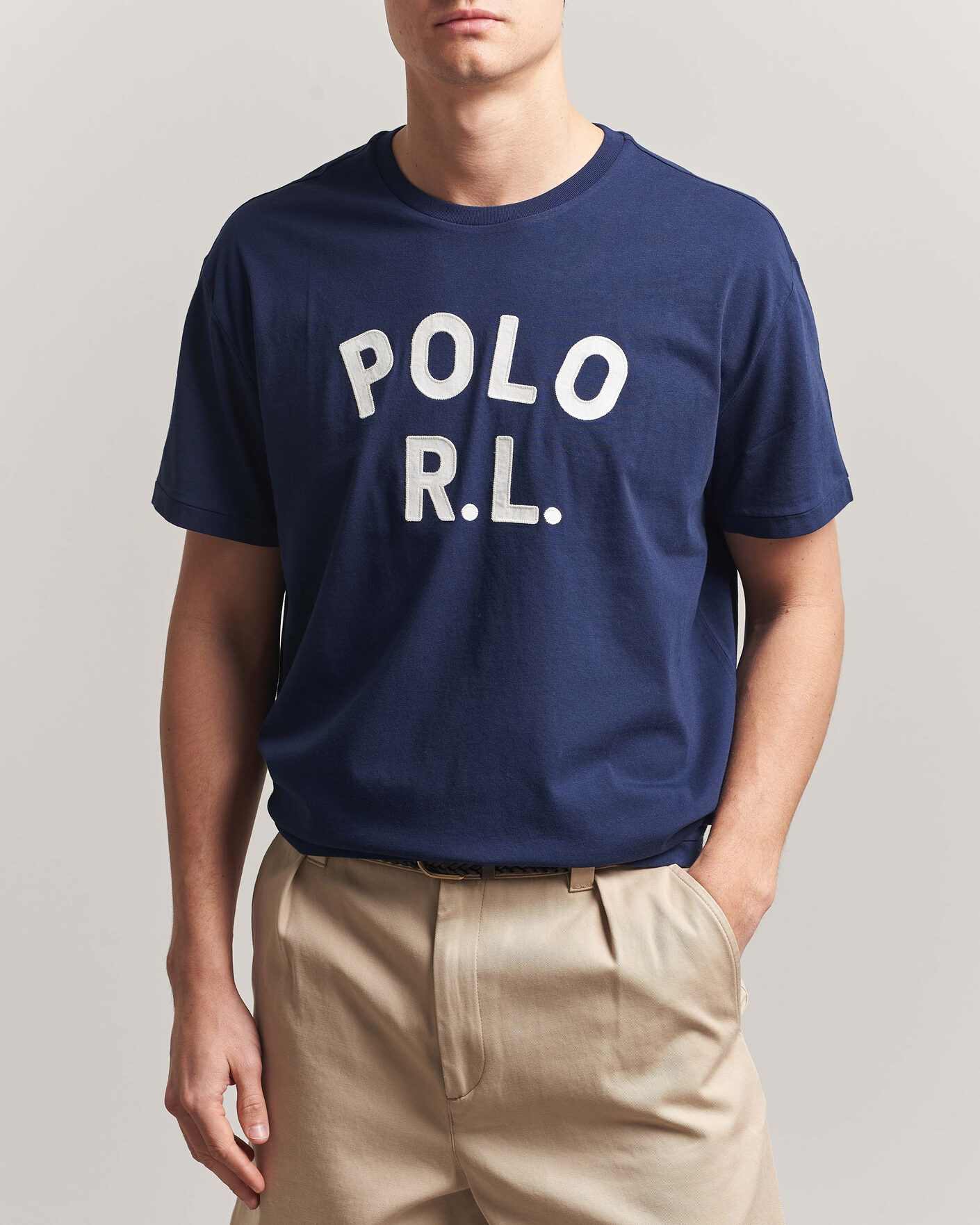 Herren | T-Shirts | Polo Ralph Lauren | Polo RL Tee Newport Navy