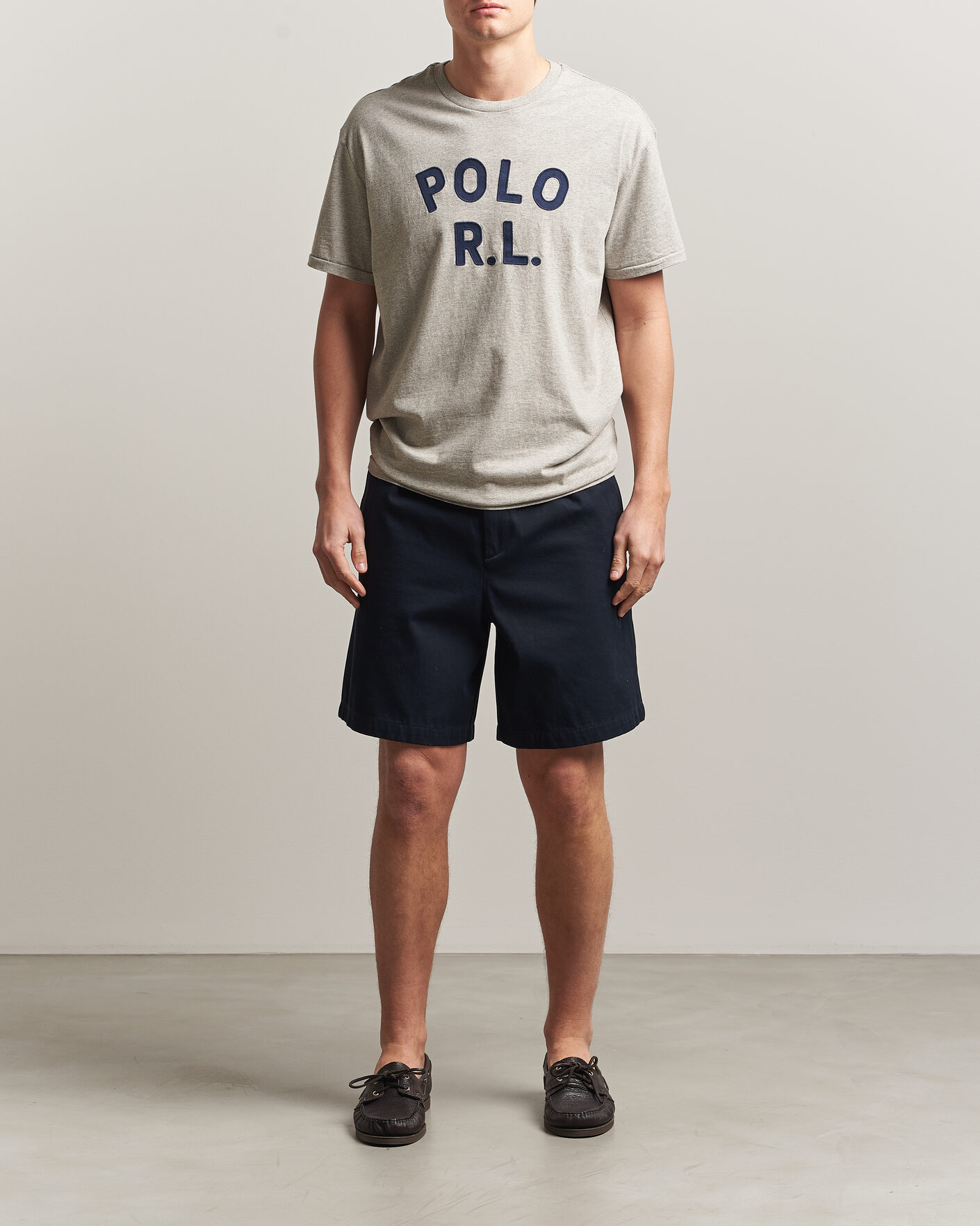 Herren | T-Shirts | Polo Ralph Lauren | Polo RL Tee Dark Sport Heather