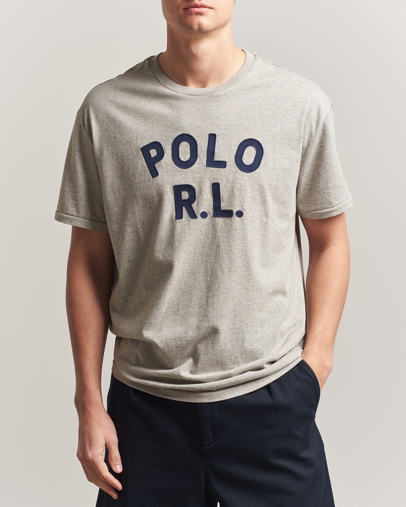 Herren | T-Shirts | Polo Ralph Lauren | Polo RL Tee Dark Sport Heather