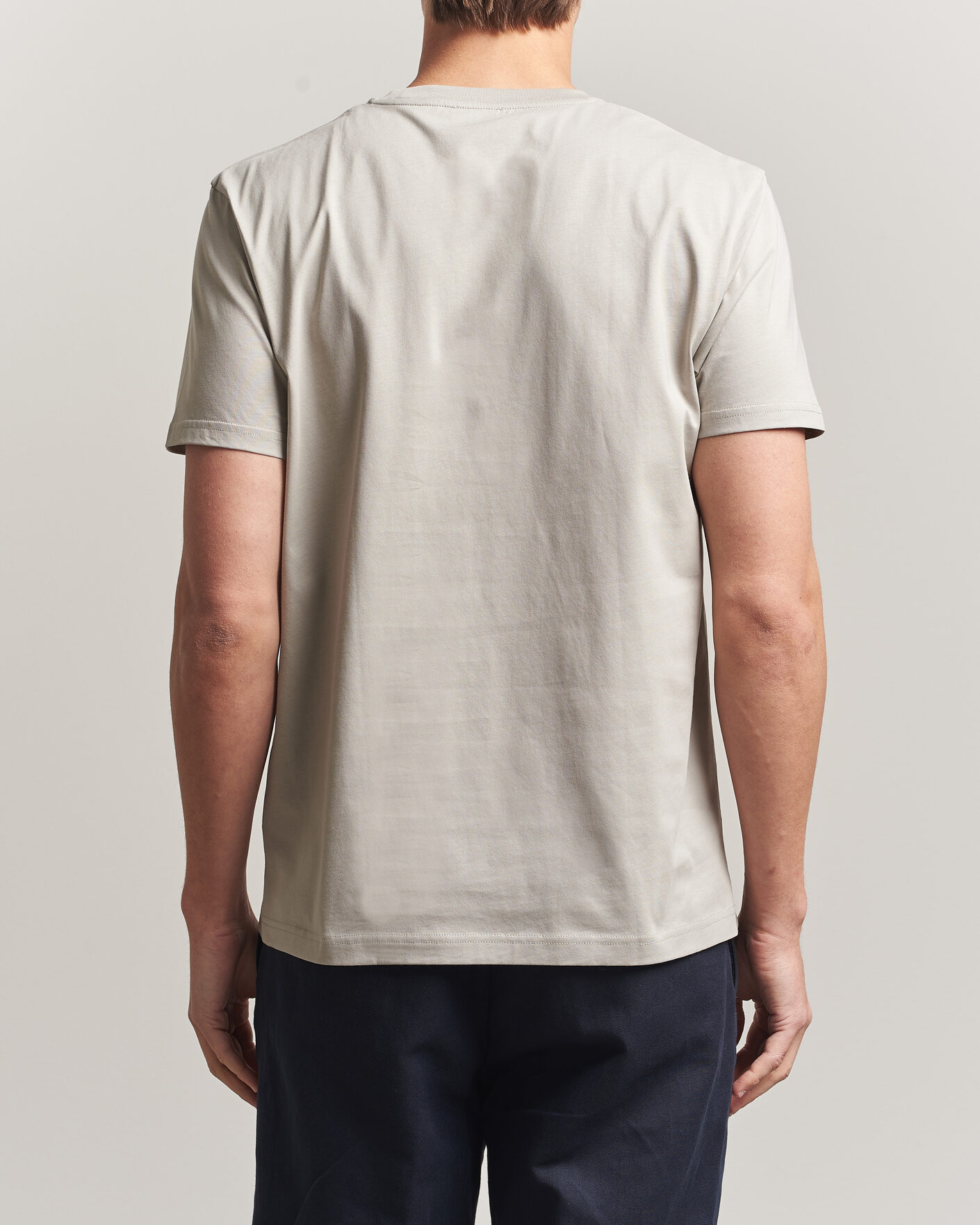 Herren | T-Shirts | Sunspel | Riviera Midweight T-Shirt Ash