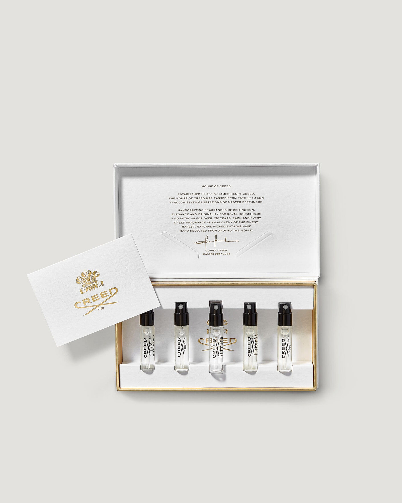 Herren | Parfüm | Creed | Sample Set Eau de Parfum 5 x 1,7 ml 