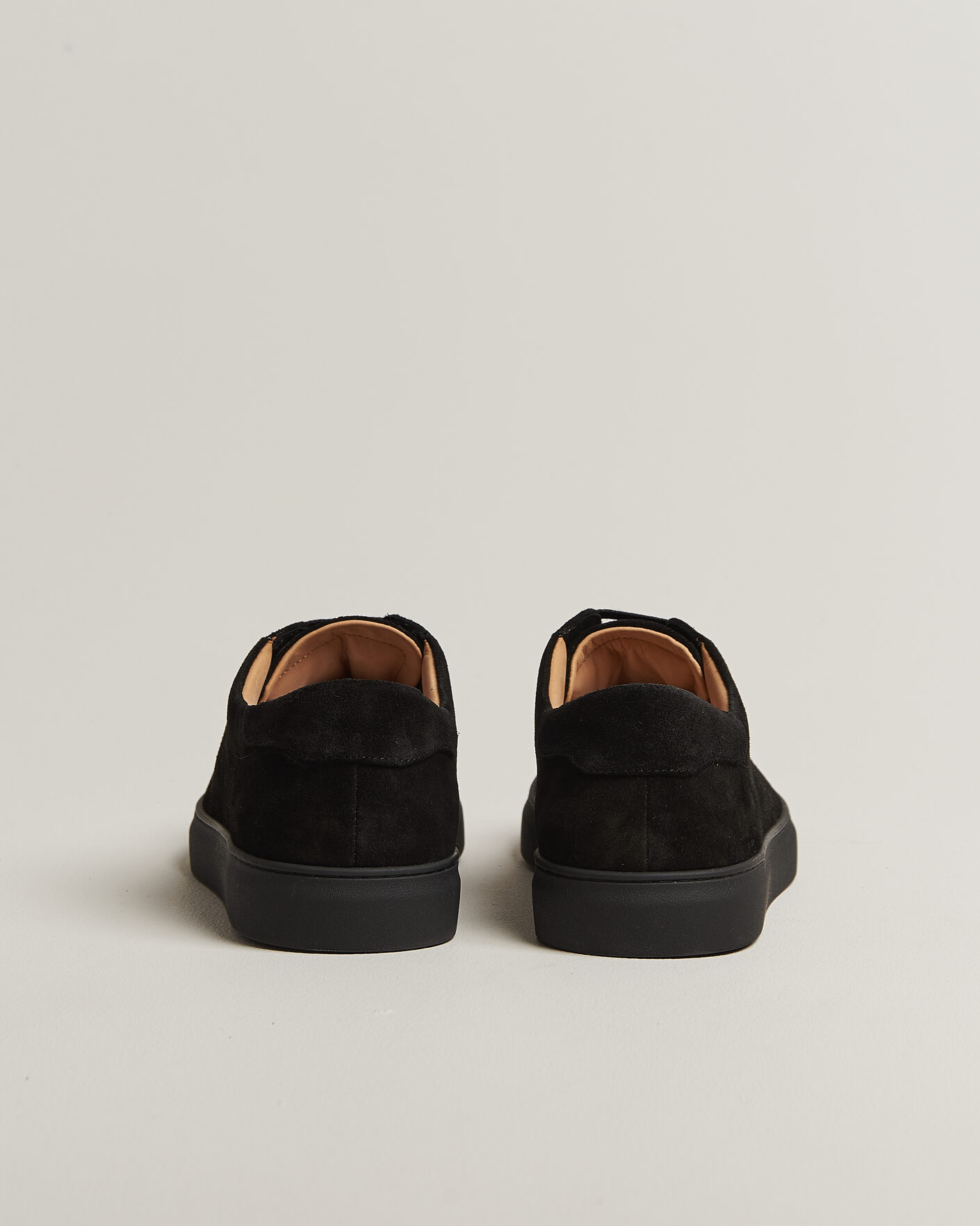 Herren | Sneaker | Myrqvist | Oaxen Monochrome III Sneakers Black Suede