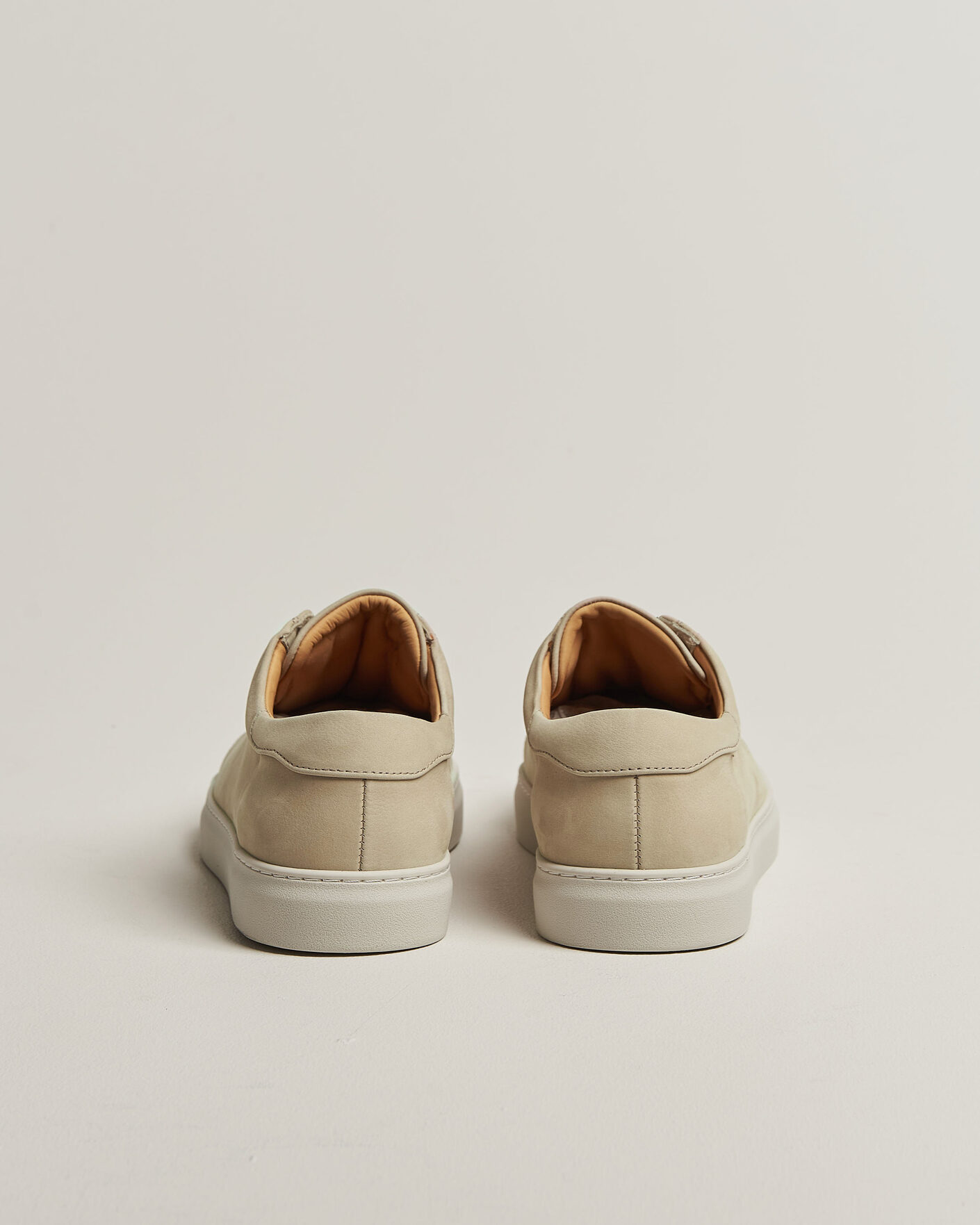 Herren | Sneaker | Myrqvist | Alnö Monochrome II Sneakers Beige Nubuck