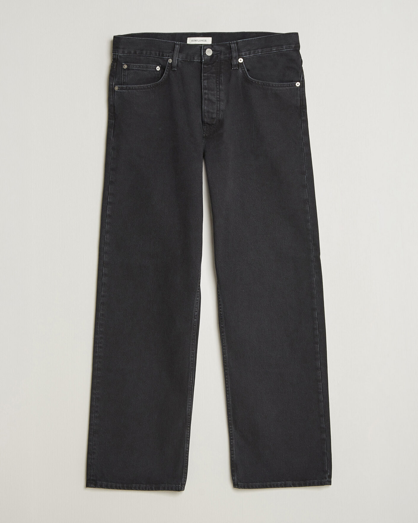Herren | Hosen | Sunflower | Loose Jeans Washed Black