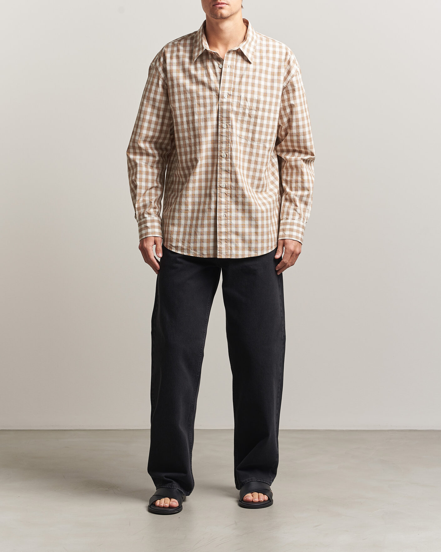 Herren | Hosen | Sunflower | Loose Jeans Washed Black