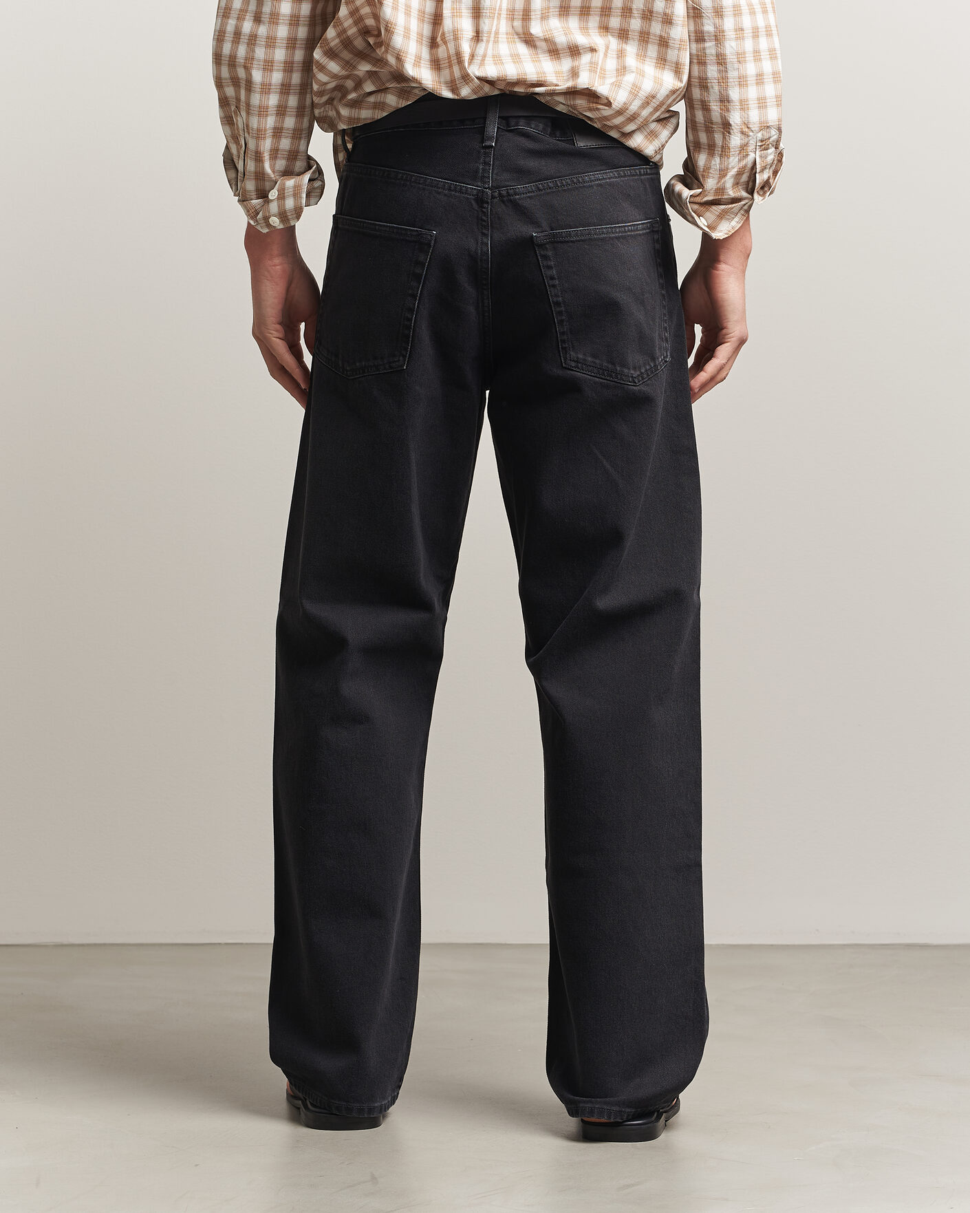 Herren | Hosen | Sunflower | Loose Jeans Washed Black