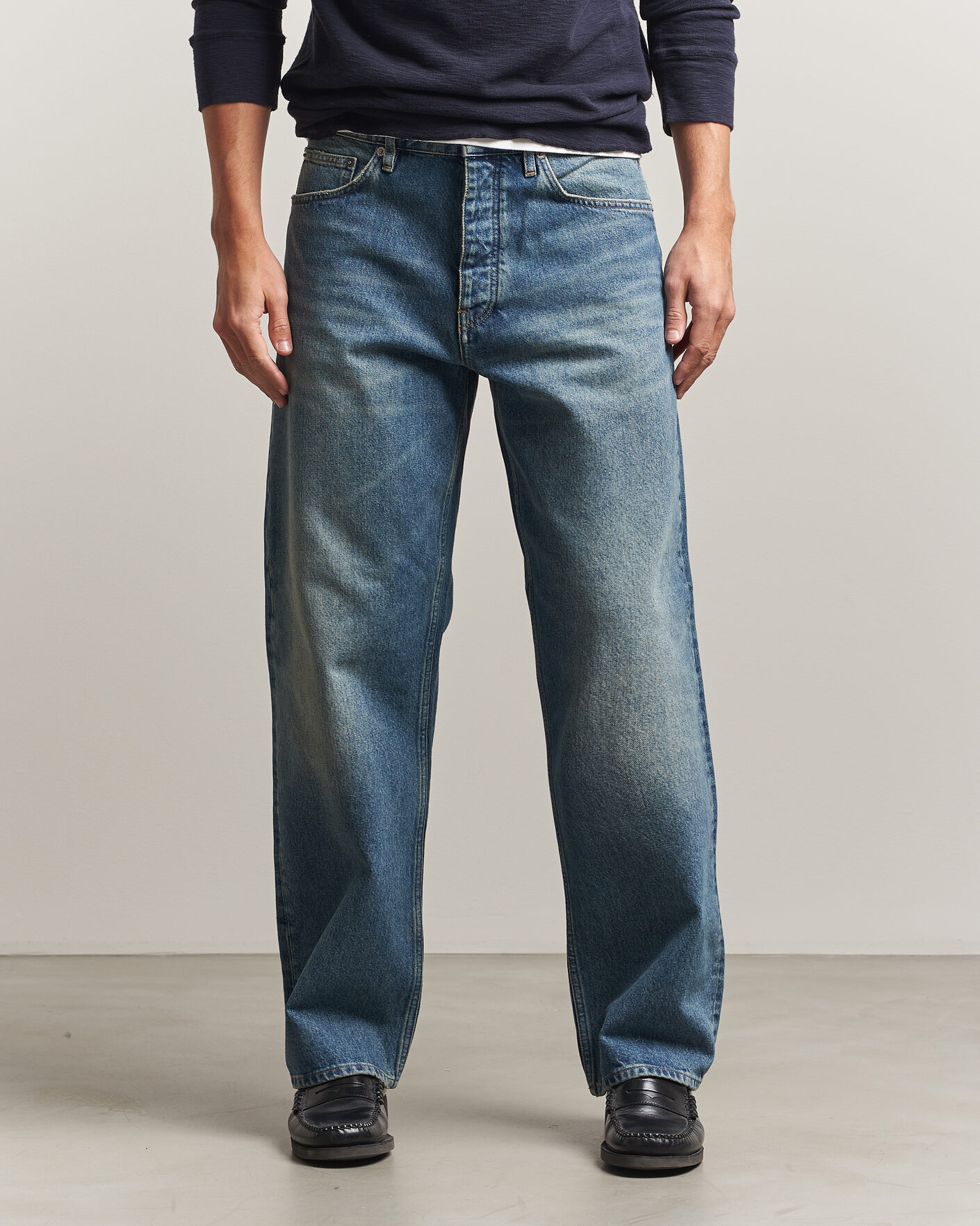 Herren | Hosen | Sunflower | Loose Jeans Blue Vintage