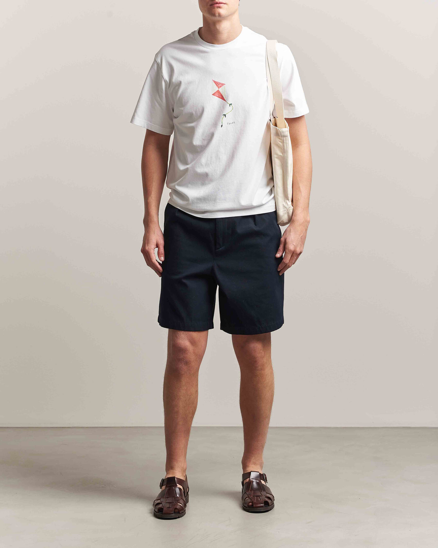 Herren | T-Shirts | Forét | Fly T-Shirt White