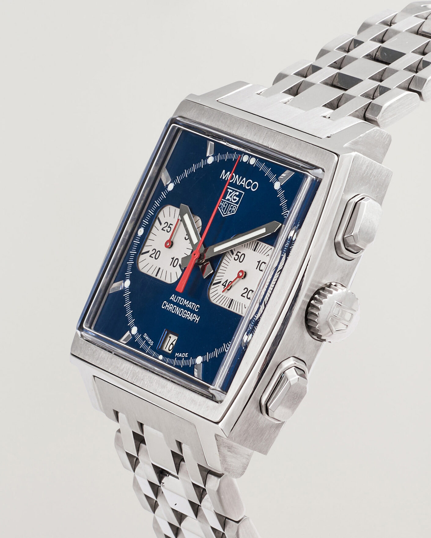 Herren | Pre-Owned & Vintage Watches | Tag Heuer Pre-Owned | Monaco Steve McQueen