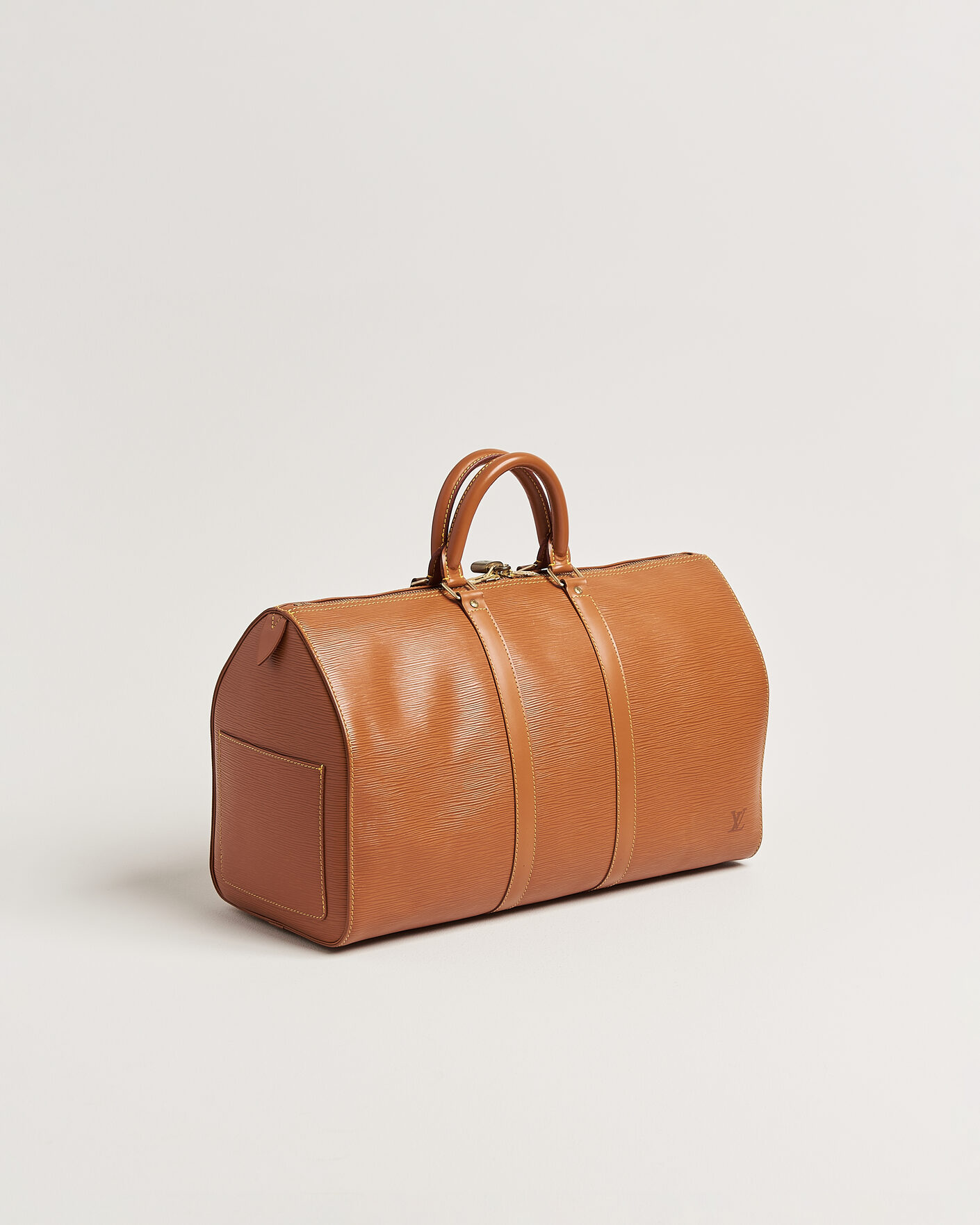 Herren | Pre-Owned & Vintage Bags | Louis Vuitton Pre-Owned | Keepall Epi Leather 45 Brown