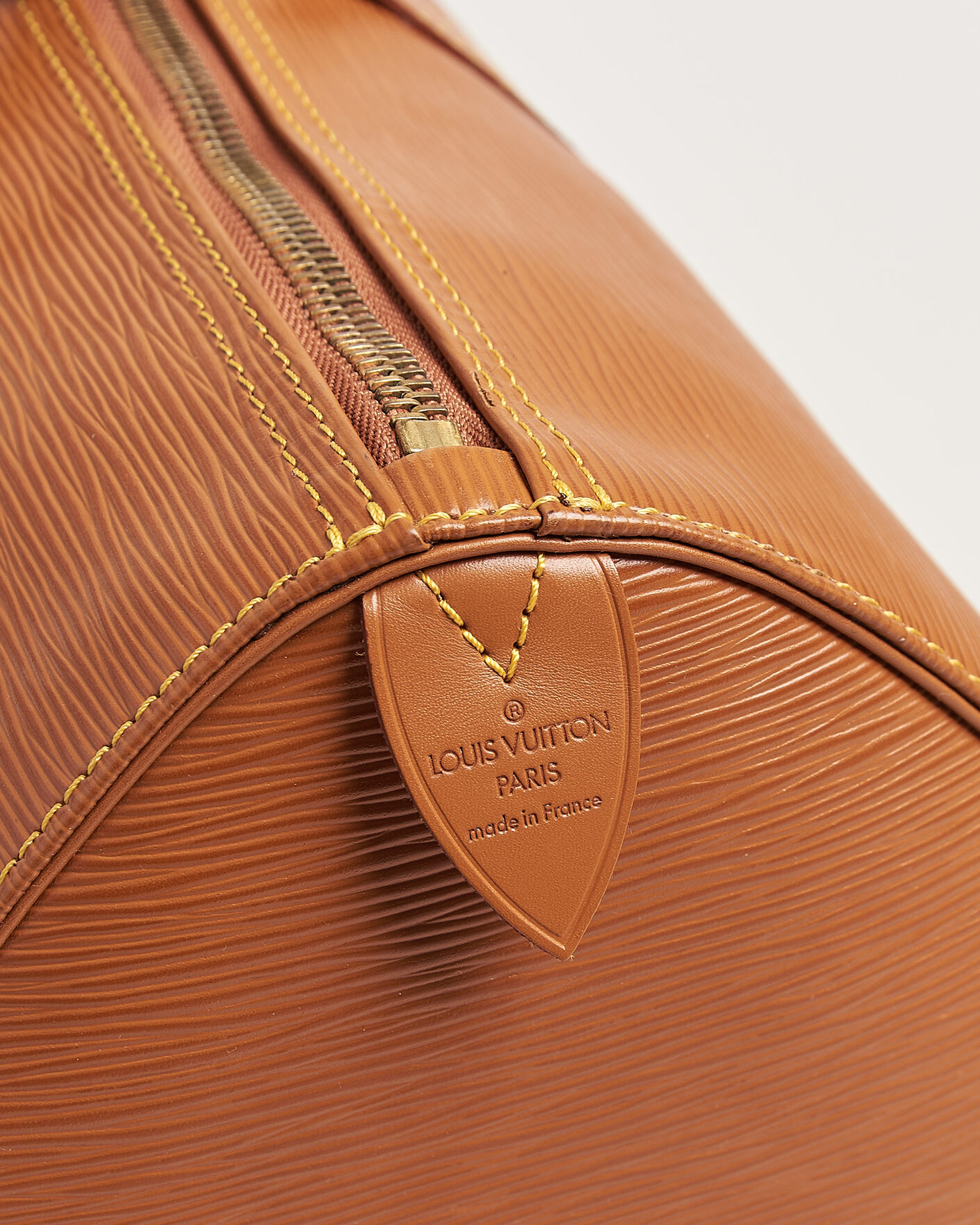 Herren | Pre-Owned & Vintage Bags | Louis Vuitton Pre-Owned | Keepall Epi Leather 45 Brown