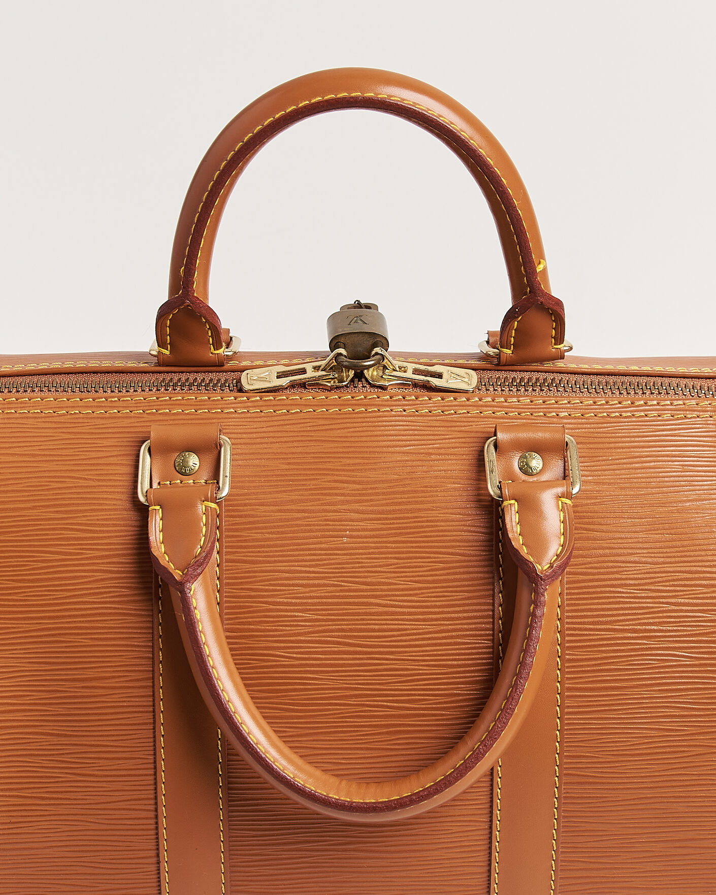 Herren | Pre-Owned & Vintage Bags | Louis Vuitton Pre-Owned | Keepall Epi Leather 45 Brown