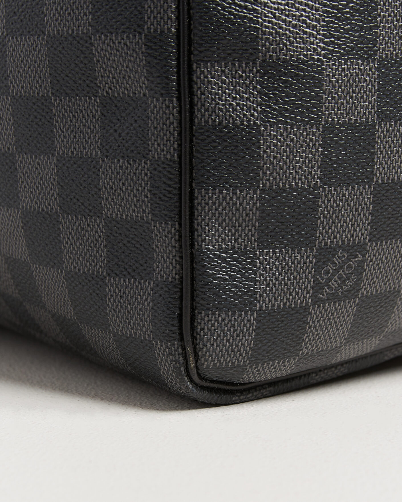 Herren | Pre-Owned & Vintage Bags | Louis Vuitton Pre-Owned | Keepall Bandouliére 55 Damier Graphite