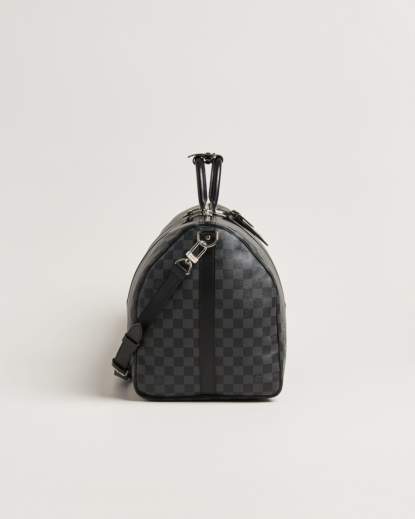 Herren | Pre-Owned & Vintage Bags | Louis Vuitton Pre-Owned | Keepall Bandouliére 55 Damier Graphite