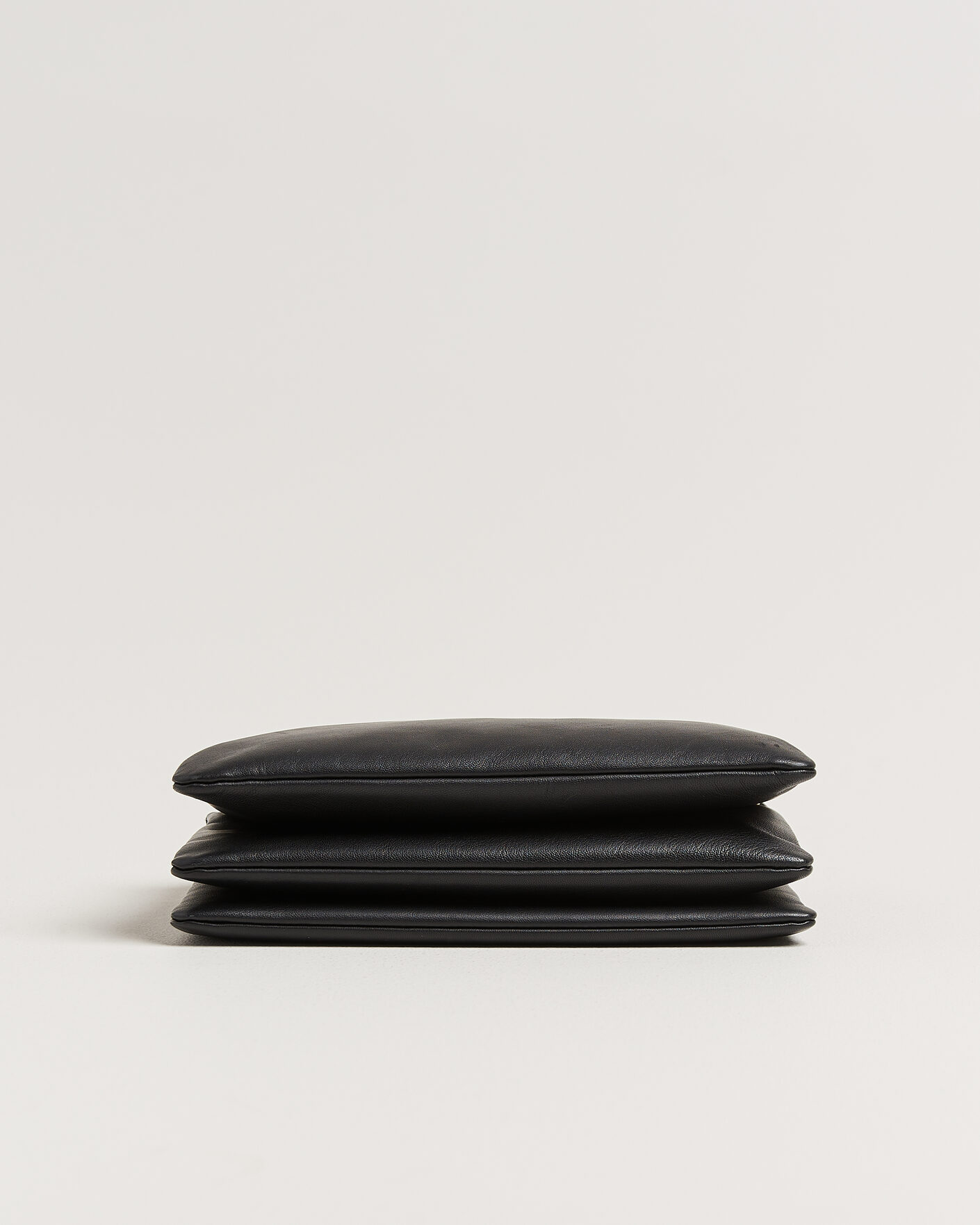 Herren | Pre-Owned & Vintage Bags | Celine Pre-Owned | Trio Bag Medium Leather Black