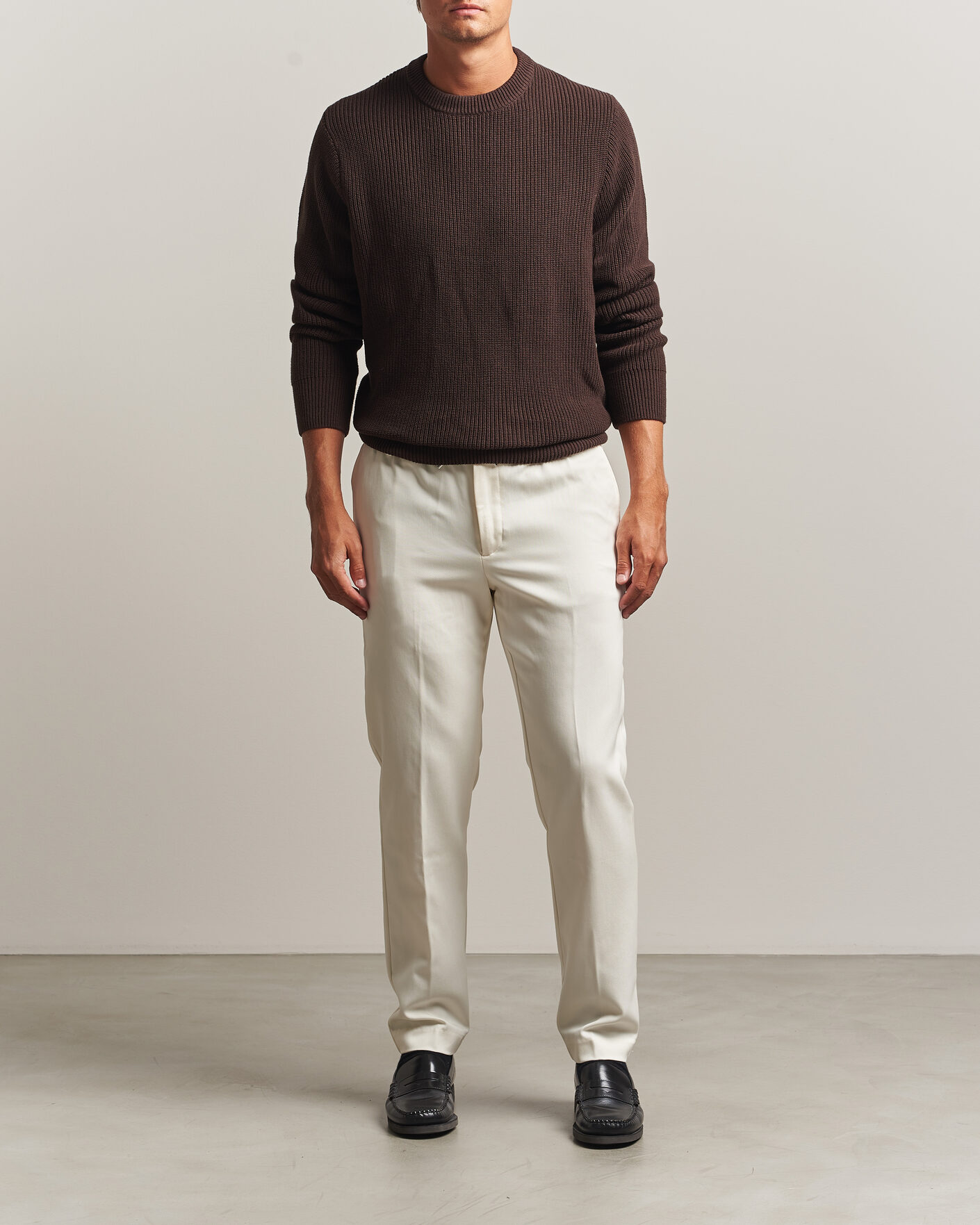 Herren | Hosen | BOSS BLACK | Kane Drawstring Trousers Open White