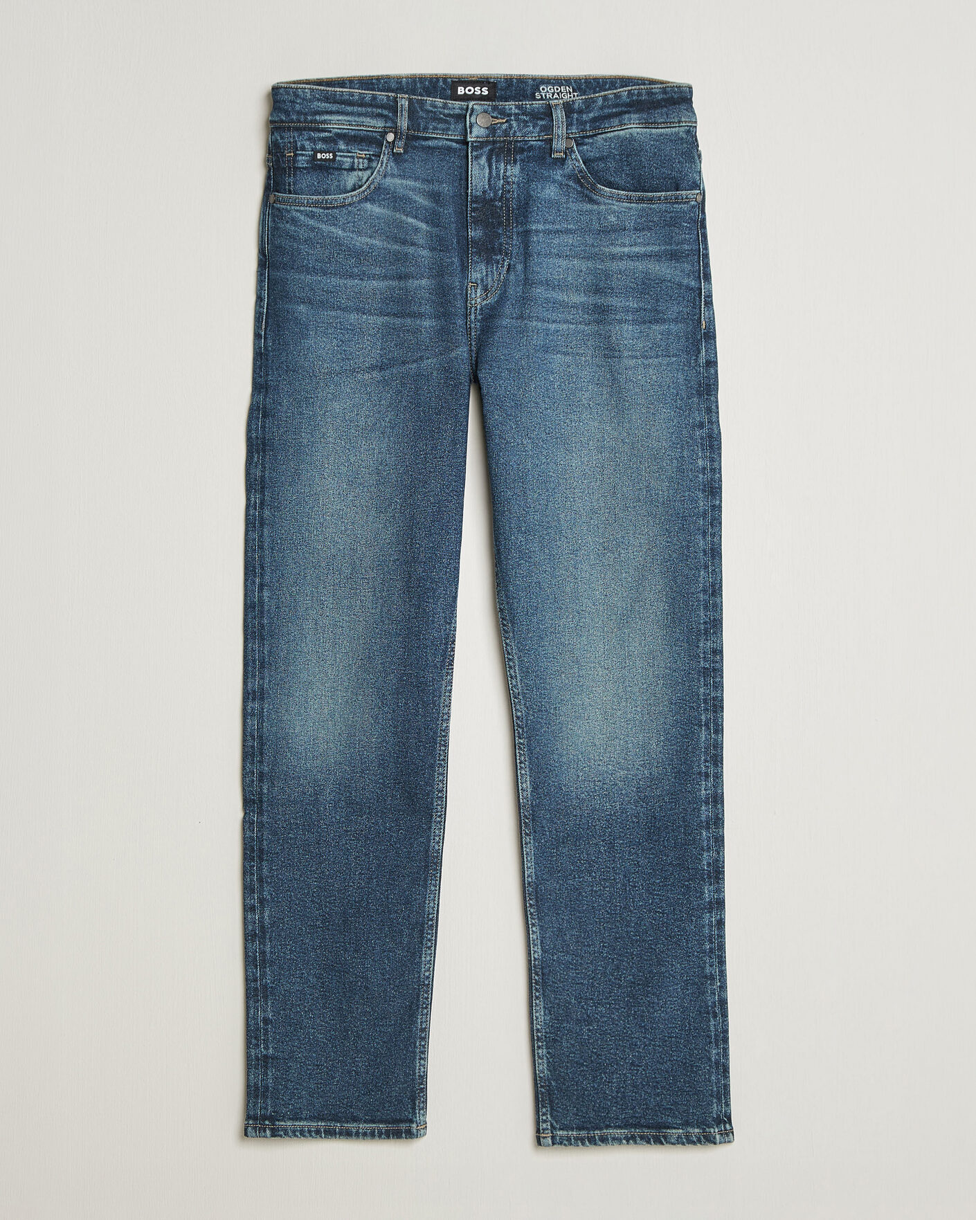 Herren | Jeans | BOSS BLACK | Ogden Regular Fit Jeans Medium Blue