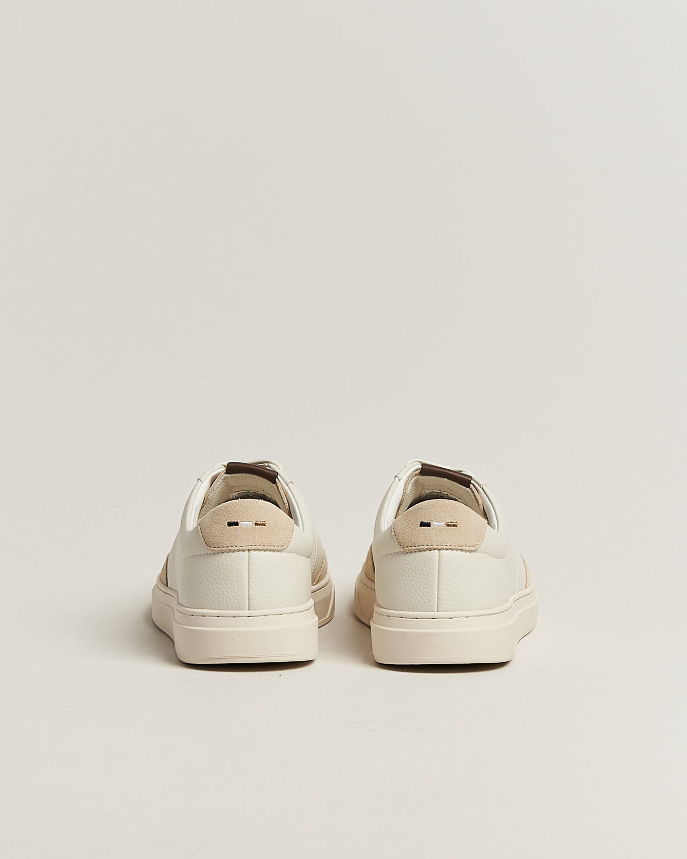 Herren | Sneaker | BOSS BLACK | Kieran Leather/Suede Sneaker Open White