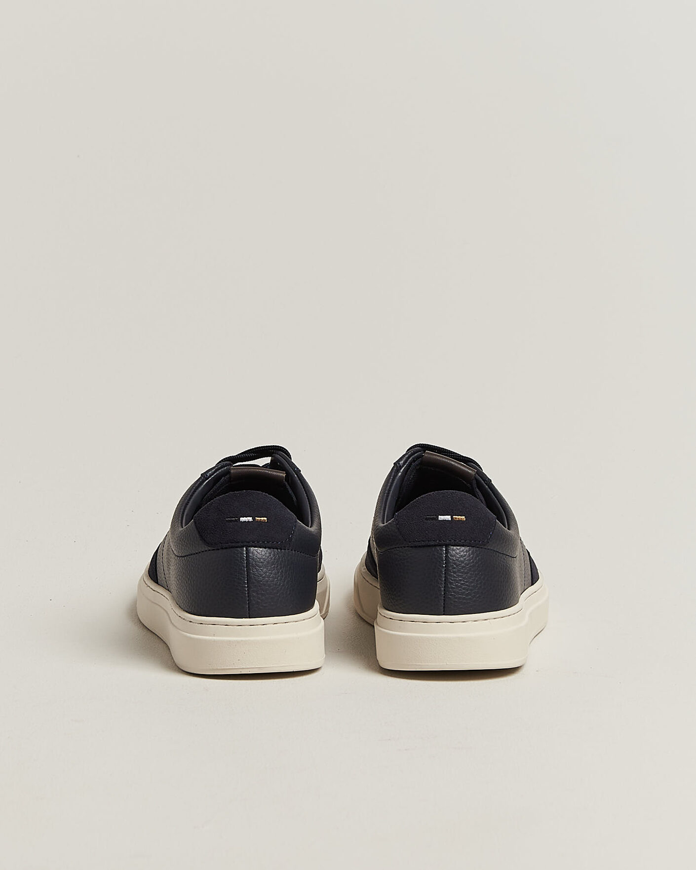 Herren | Sneaker | BOSS BLACK | Kieran Leather/Suede Sneaker Dark Blue