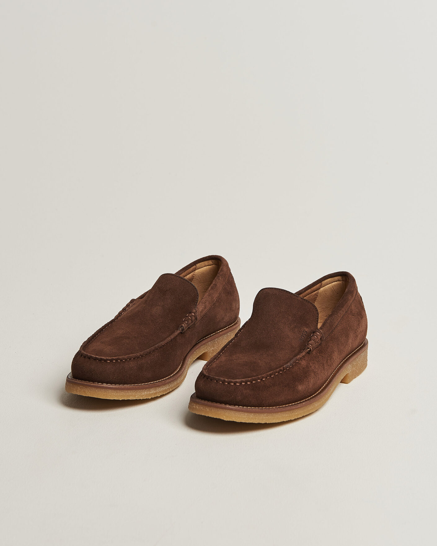 Herren | Loafer | BOSS BLACK | Kope Suede Moccasin Dark Brown
