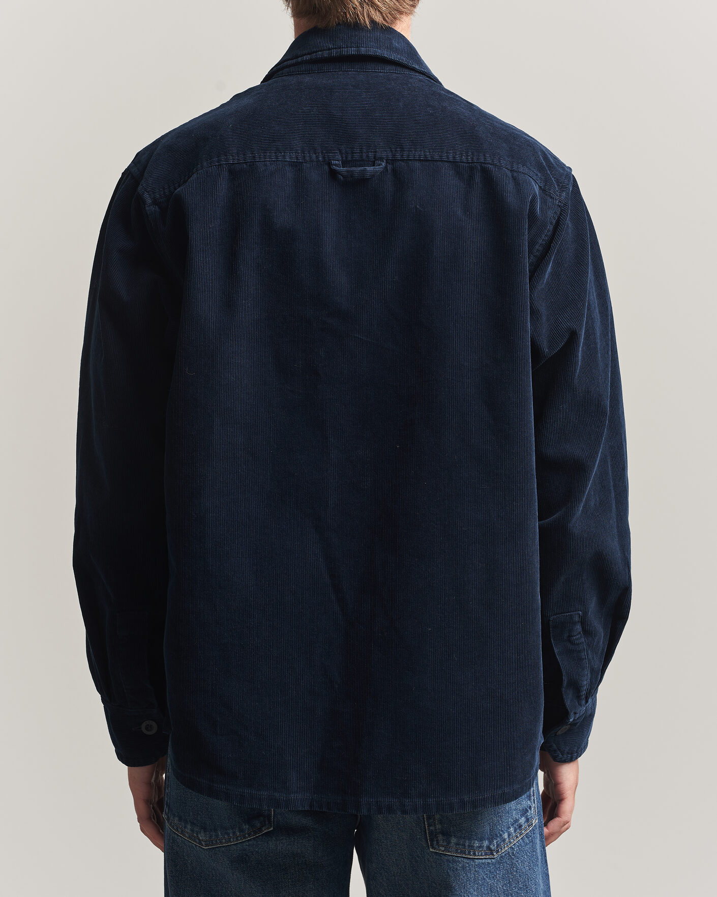 Herren | Hemden | A.P.C. | Basile Corduroy Overshirt Dark Navy