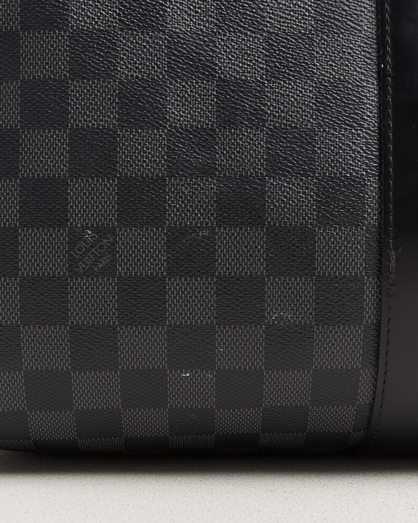 Herren | Pre-Owned & Vintage Bags | Louis Vuitton Pre-Owned | Keepall Bandouliére 45 Damier Graphite