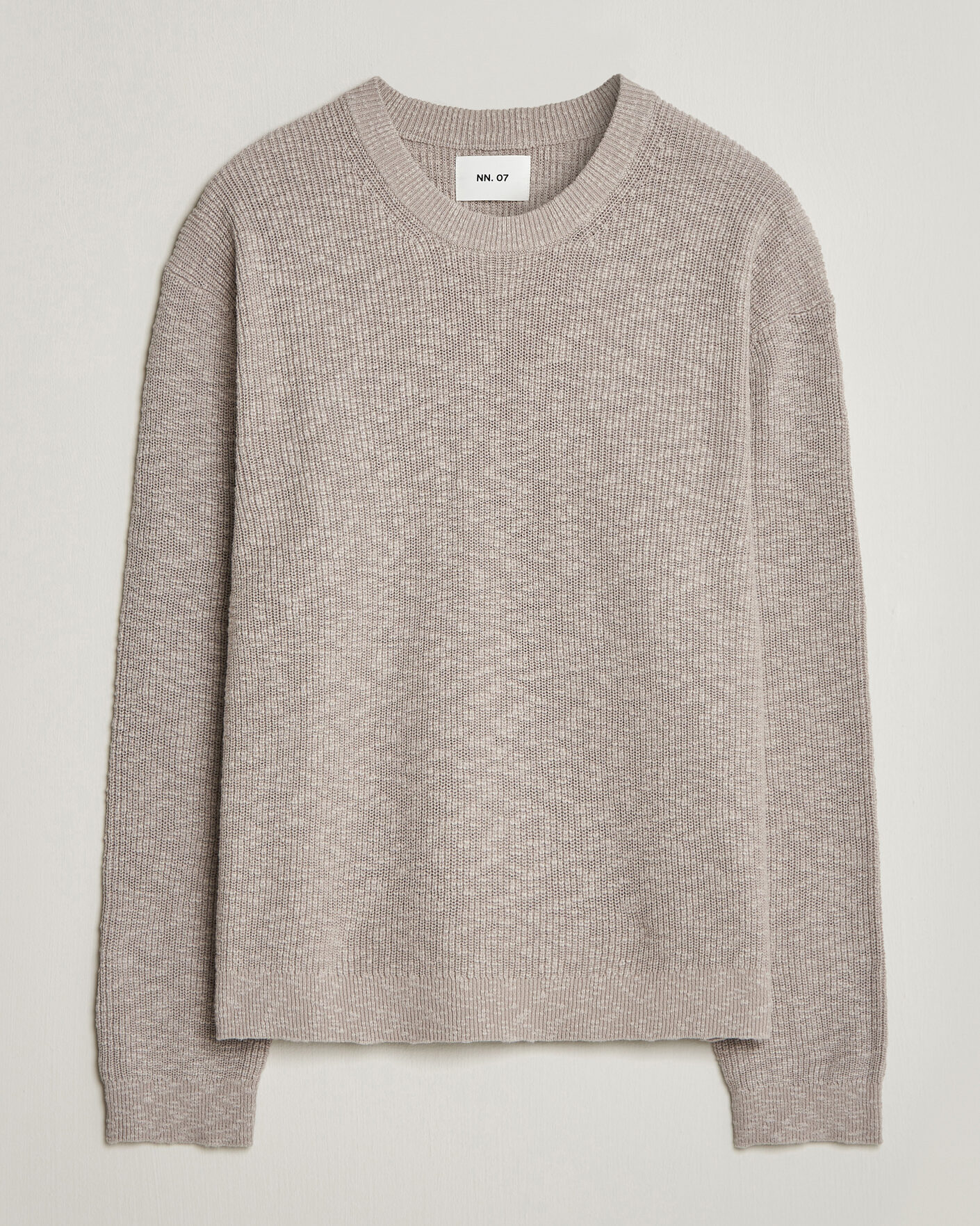 Herren | Pullover | NN07 | Russell Cotton Knitted Sweater Moon Dust