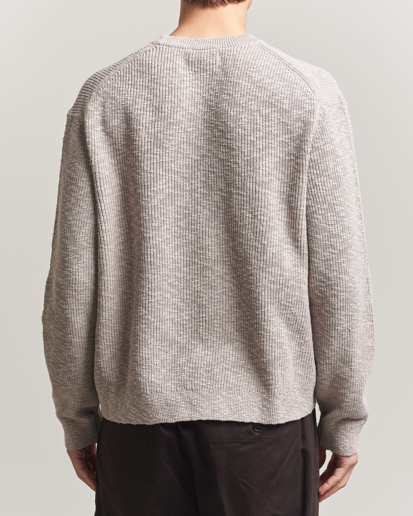 Herren | Pullover | NN07 | Russell Cotton Knitted Sweater Moon Dust