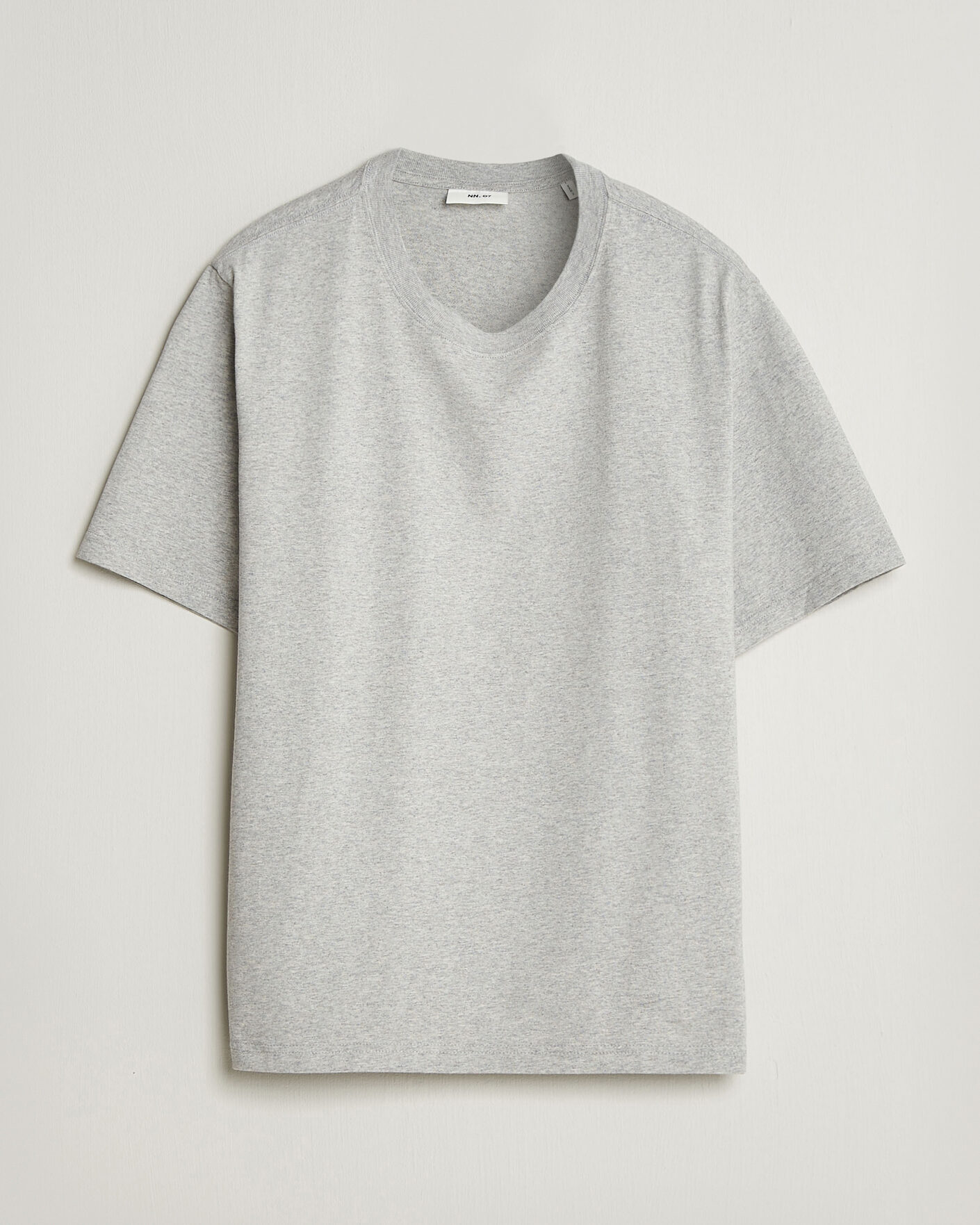 Herren |  | NN07 | Jett Printed HQ T-Shirt Grey Melange