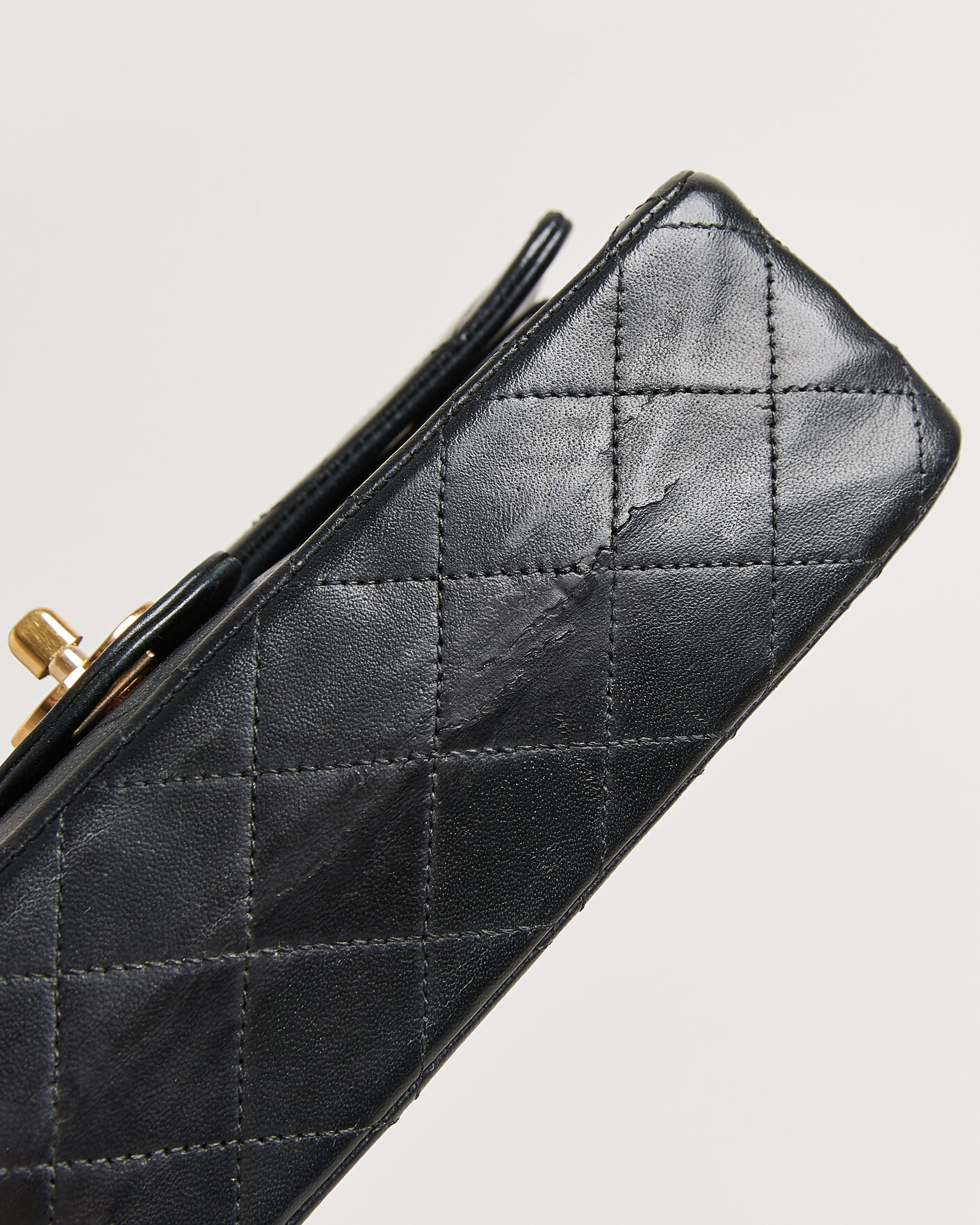 Herren | Pre-Owned & Vintage Bags | Chanel Pre-Owned | Classic Small Double Flap Bag Black