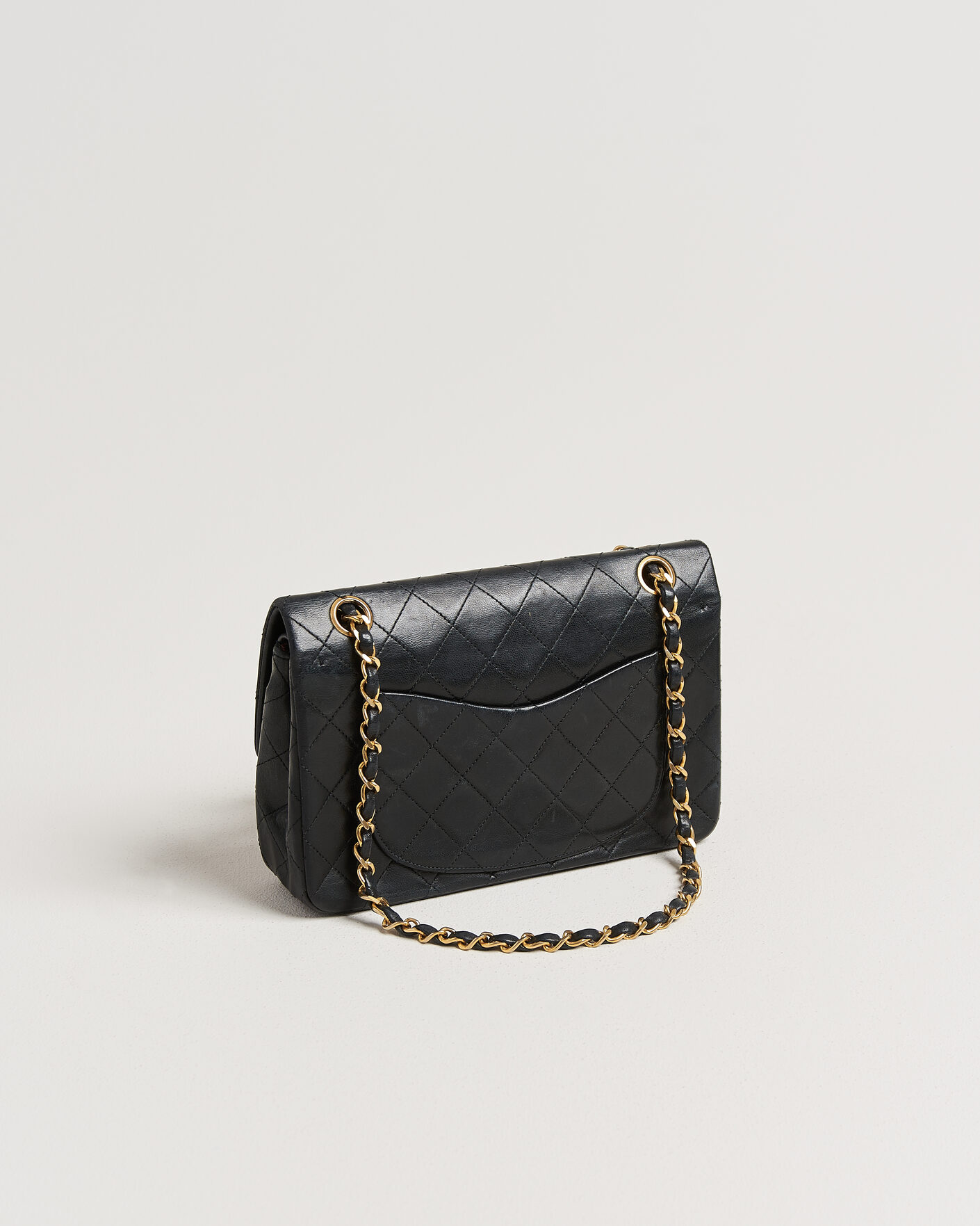 Herren | Pre-Owned & Vintage Bags | Chanel Pre-Owned | Classic Small Double Flap Bag Black