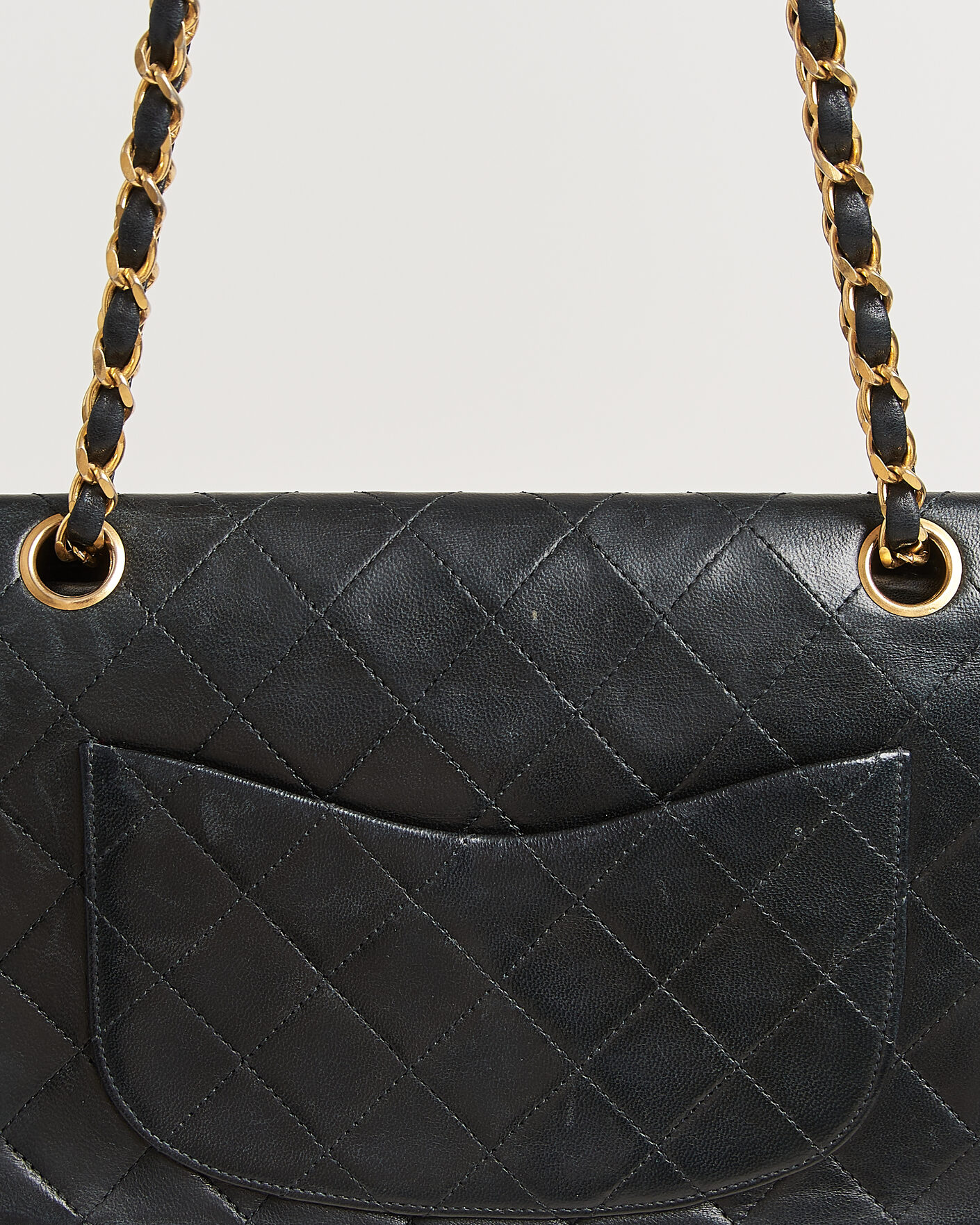 Herren | Chanel Pre-Owned Classic Small Double Flap Bag Black | Chanel Pre-Owned | Classic Small Double Flap Bag Black