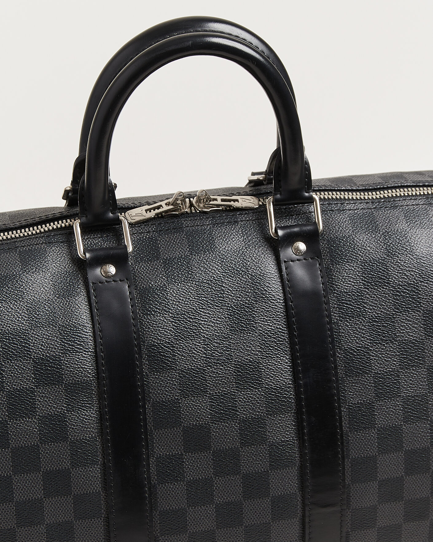 Herren | Pre-Owned & Vintage Bags | Louis Vuitton Pre-Owned | Keepall 45 Bandouliére Damier Graphite