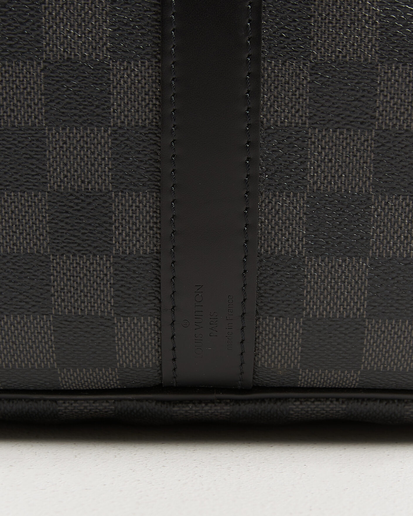 Herren | Pre-Owned & Vintage Bags | Louis Vuitton Pre-Owned | Keepall 55 Bandouliére Damier Graphite