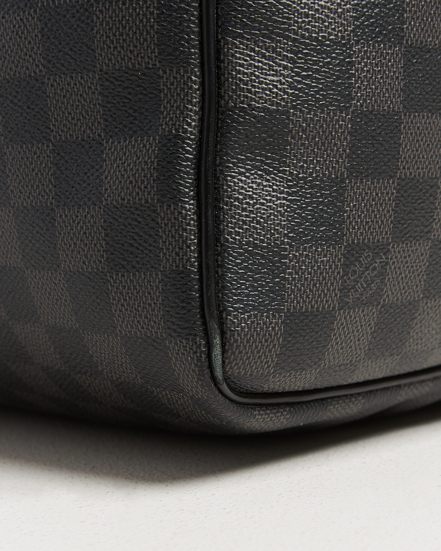 Herren | Pre-Owned & Vintage Bags | Louis Vuitton Pre-Owned | Keepall 55 Bandouliére Damier Graphite
