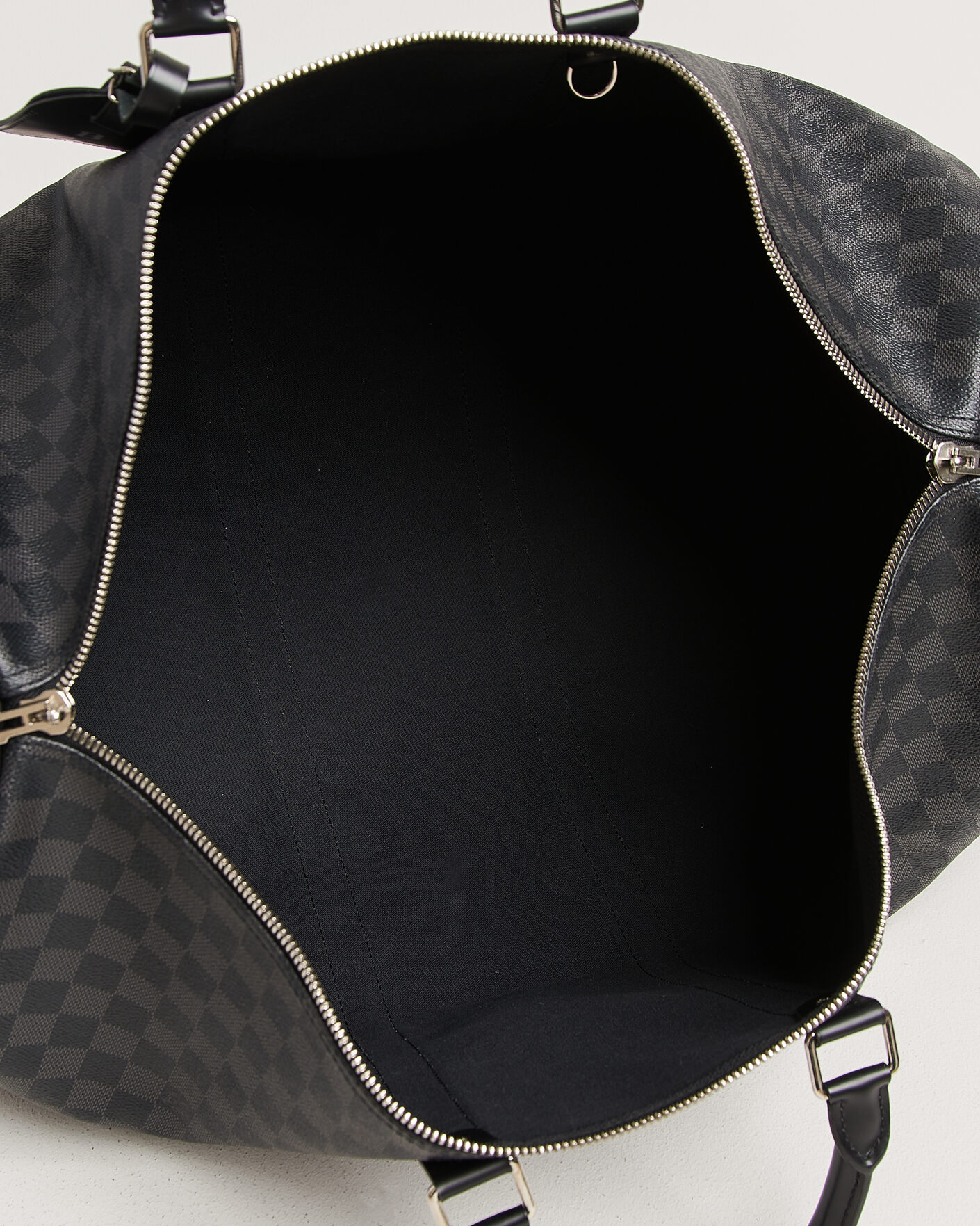 Herren | Pre-Owned & Vintage Bags | Louis Vuitton Pre-Owned | Keepall 55 Bandouliére Damier Graphite