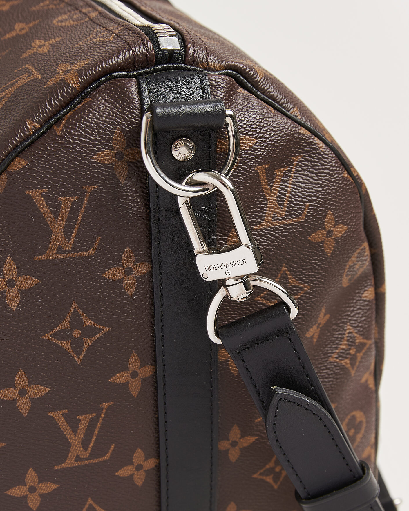 Herren | Pre-Owned & Vintage Bags | Louis Vuitton Pre-Owned | Keepall 45 Bandouliére Monogram Macassar