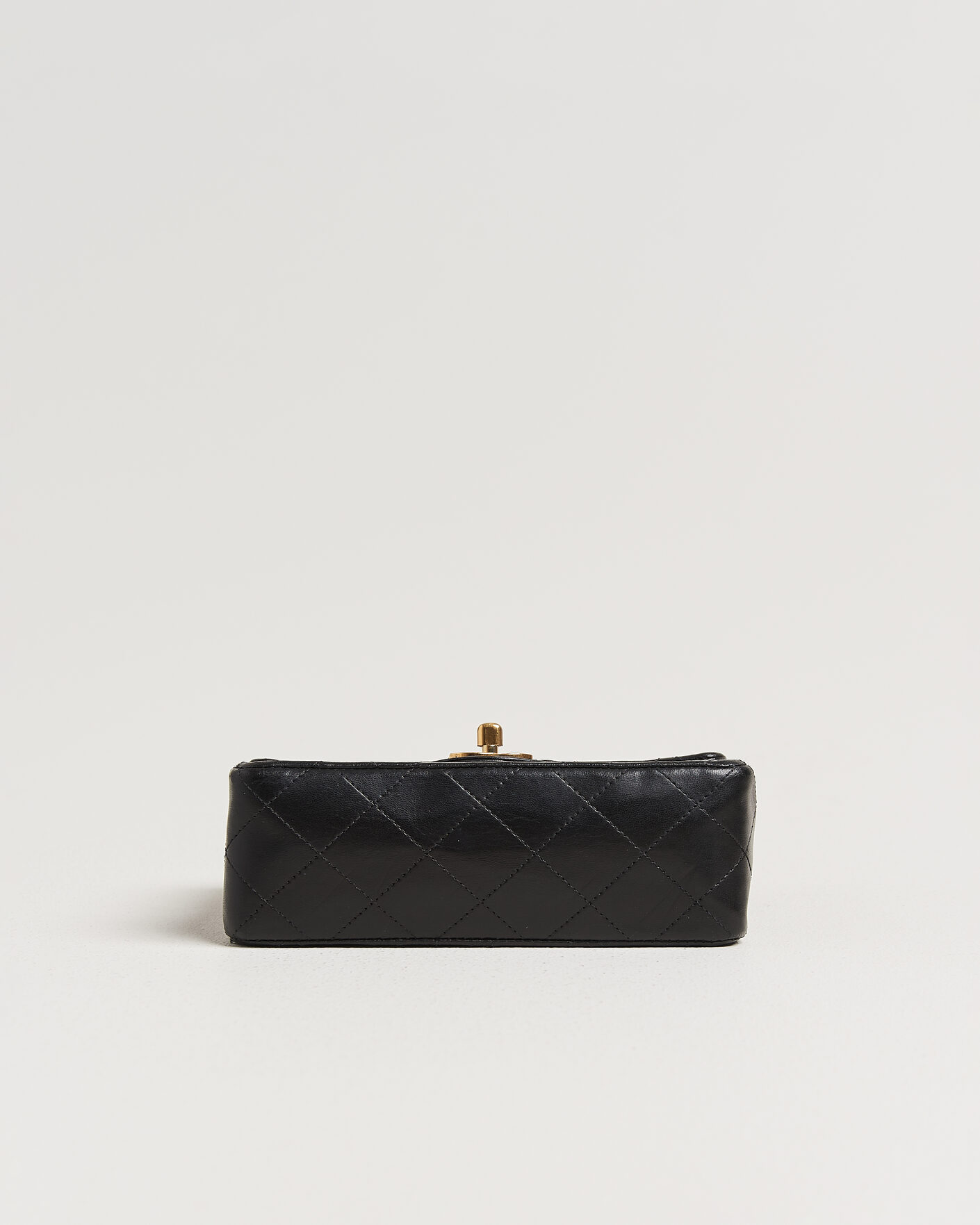 Herren | Pre-Owned & Vintage Bags | Chanel Pre-Owned | Classic Mini Single Flap Square Bag Black