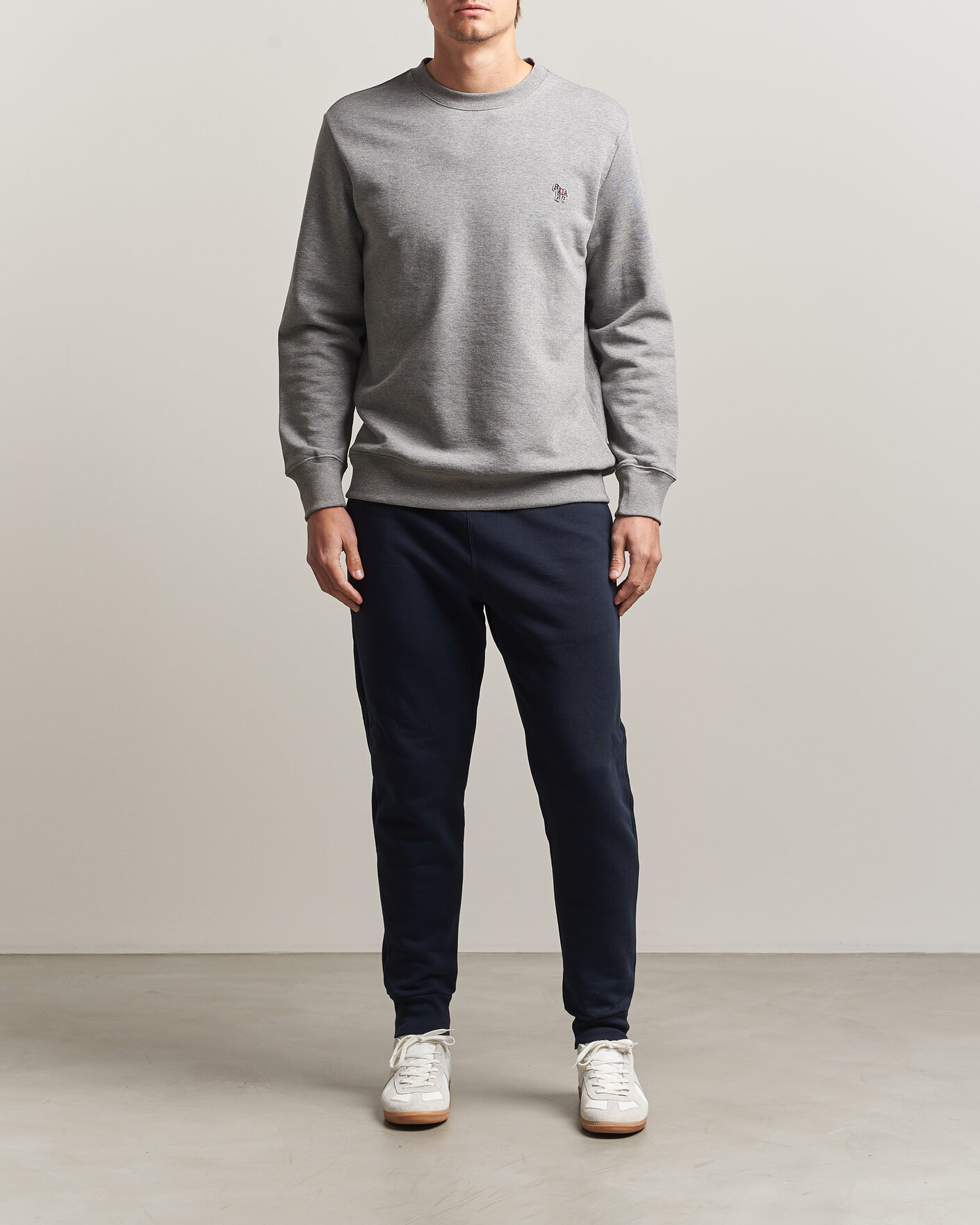 Herren | Hosen | PS Paul Smith | Zebra Organic Cotton Sweatpants Navy